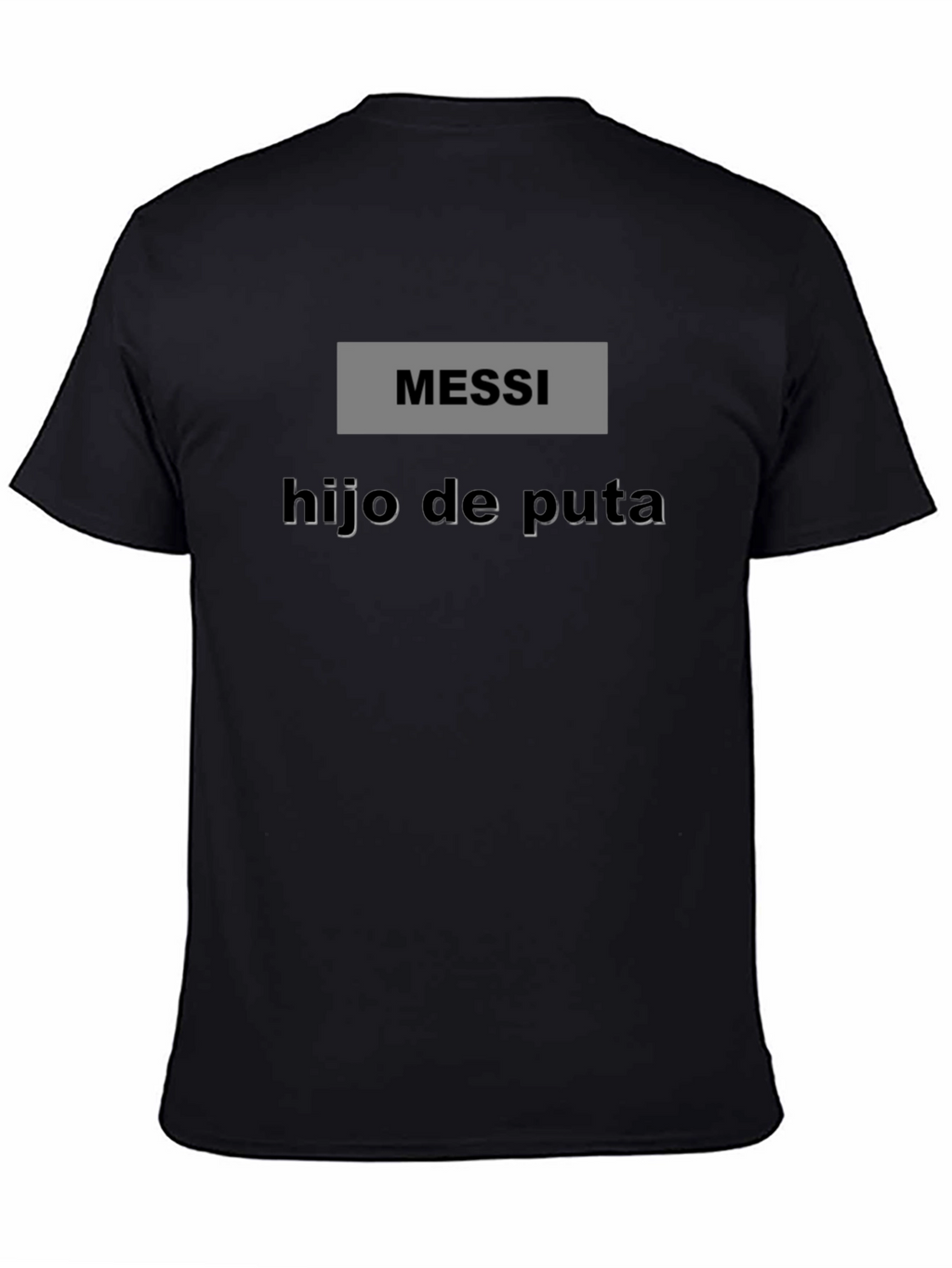 Controversial Messi T-Shirt - Bold Statement Tee