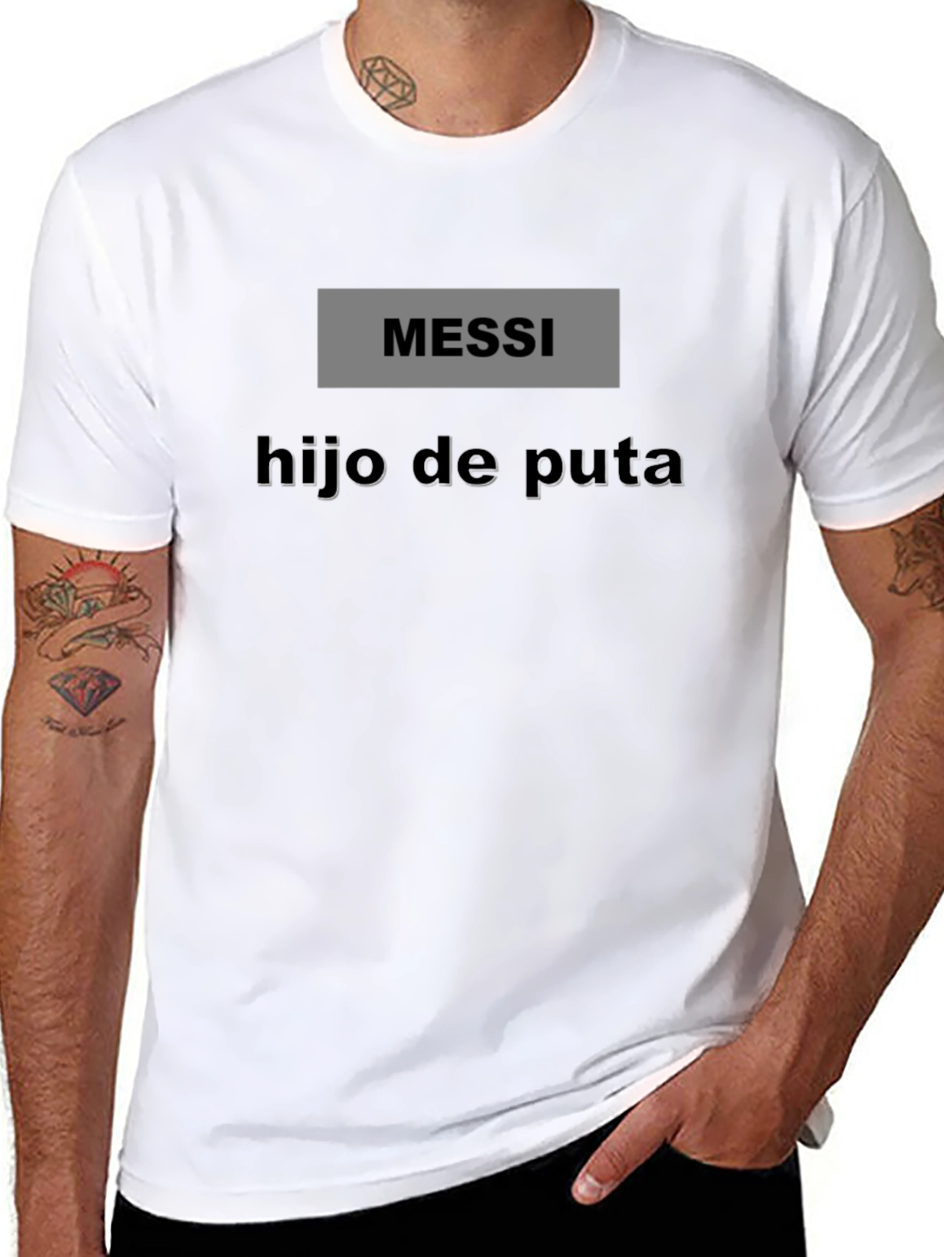 Controversial Messi T-Shirt - Bold Statement Tee