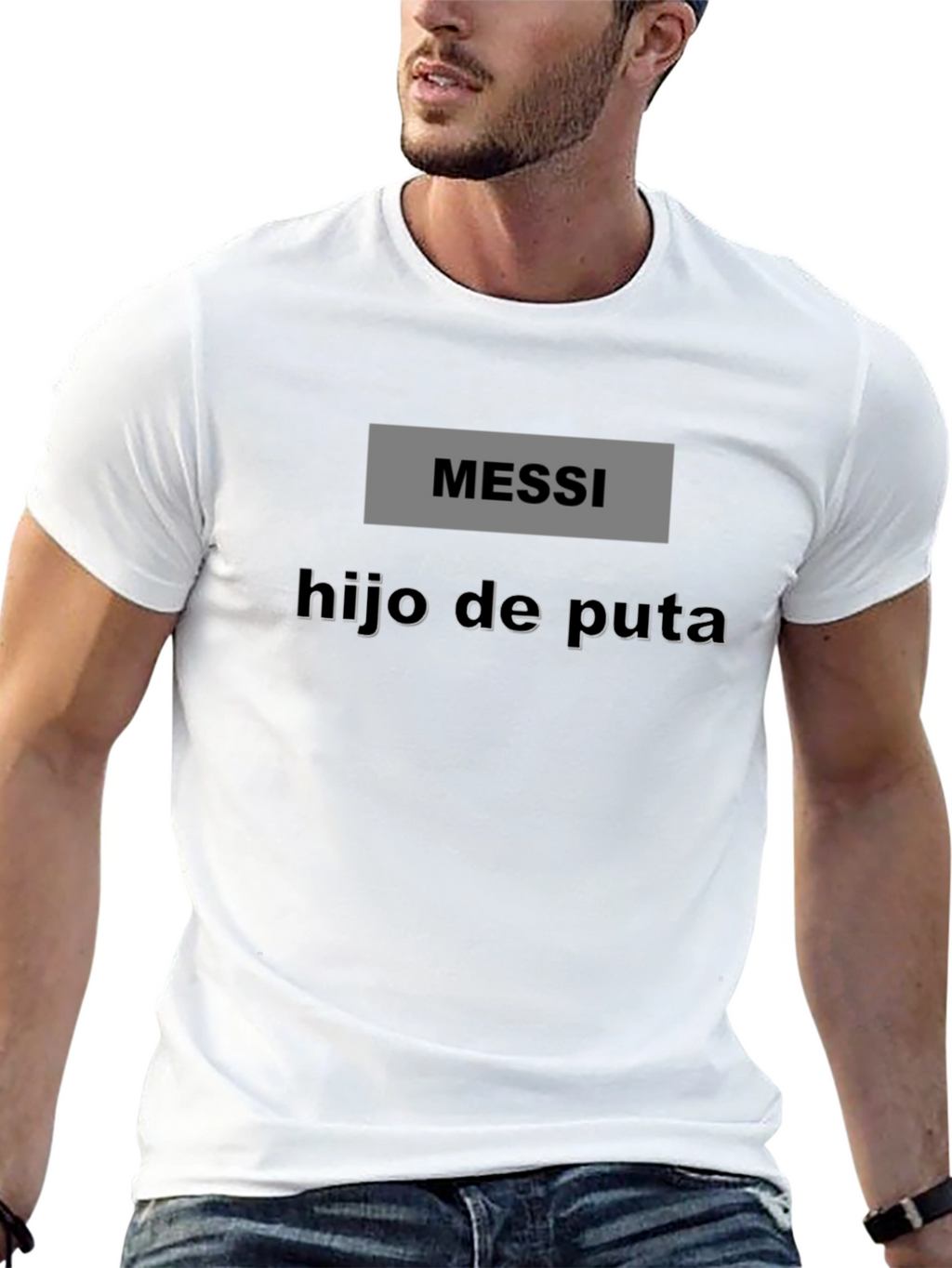 Controversial Messi T-Shirt - Bold Statement Tee