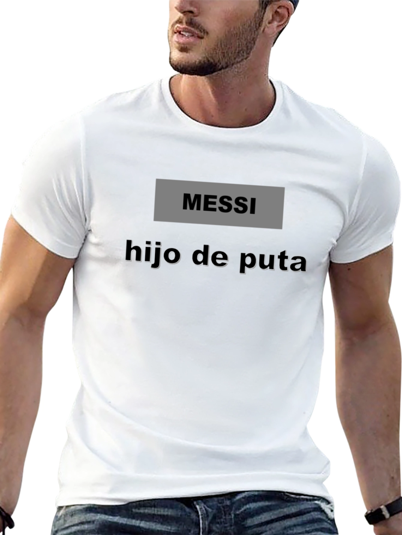 Controversial Messi T-Shirt - Bold Statement Tee