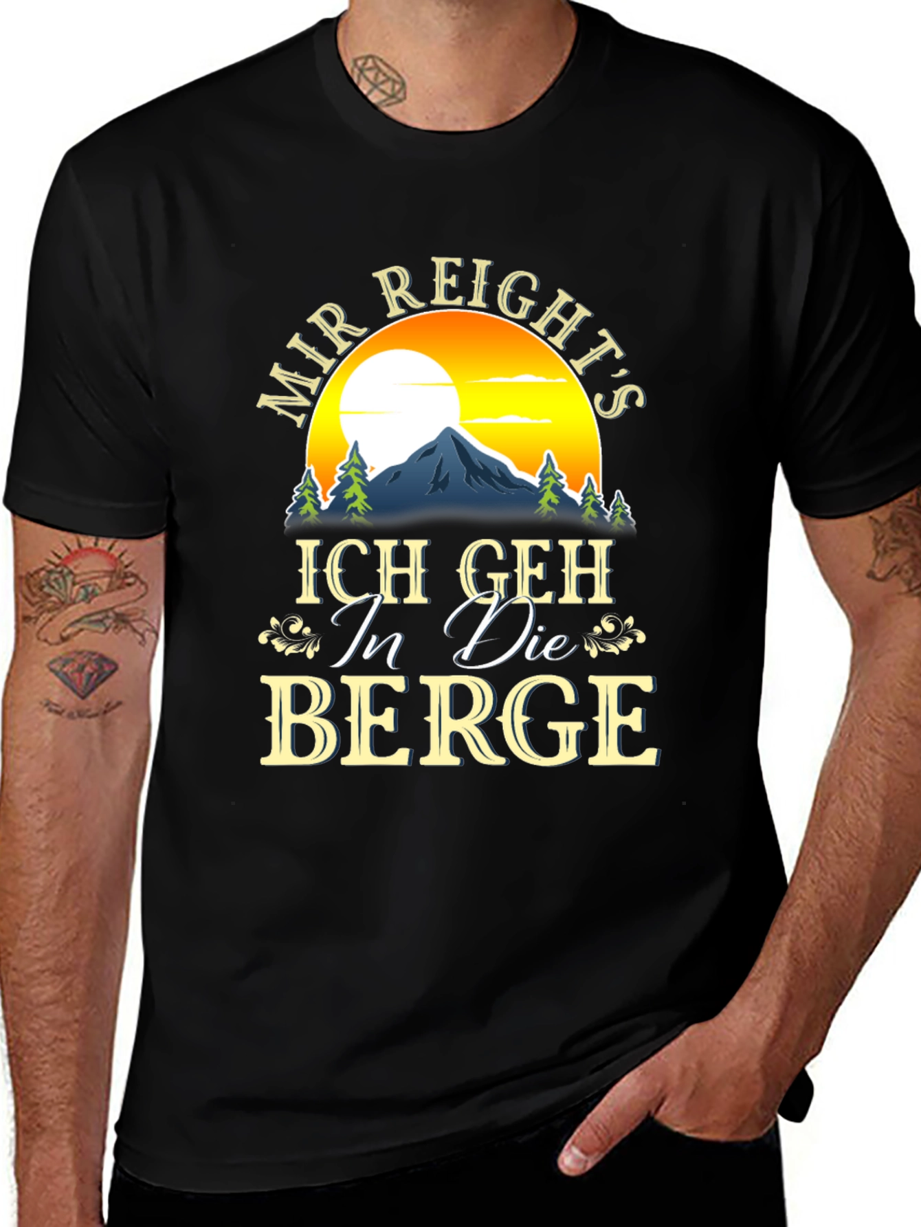 Mir Reichts Ich Geh In Die Berge T-Shirt