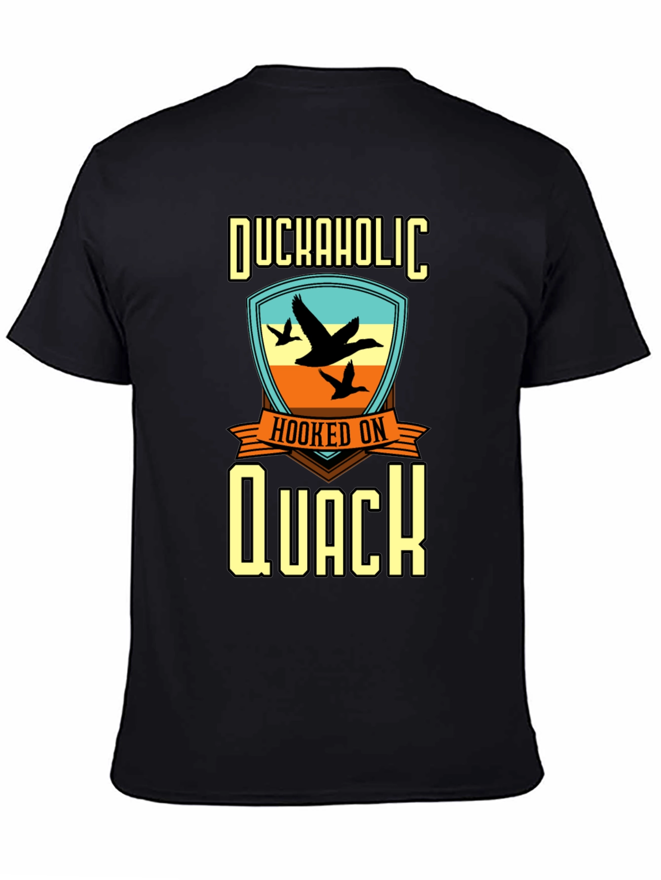 Duckaholic Hooked on Quack Graphic T-Shirt