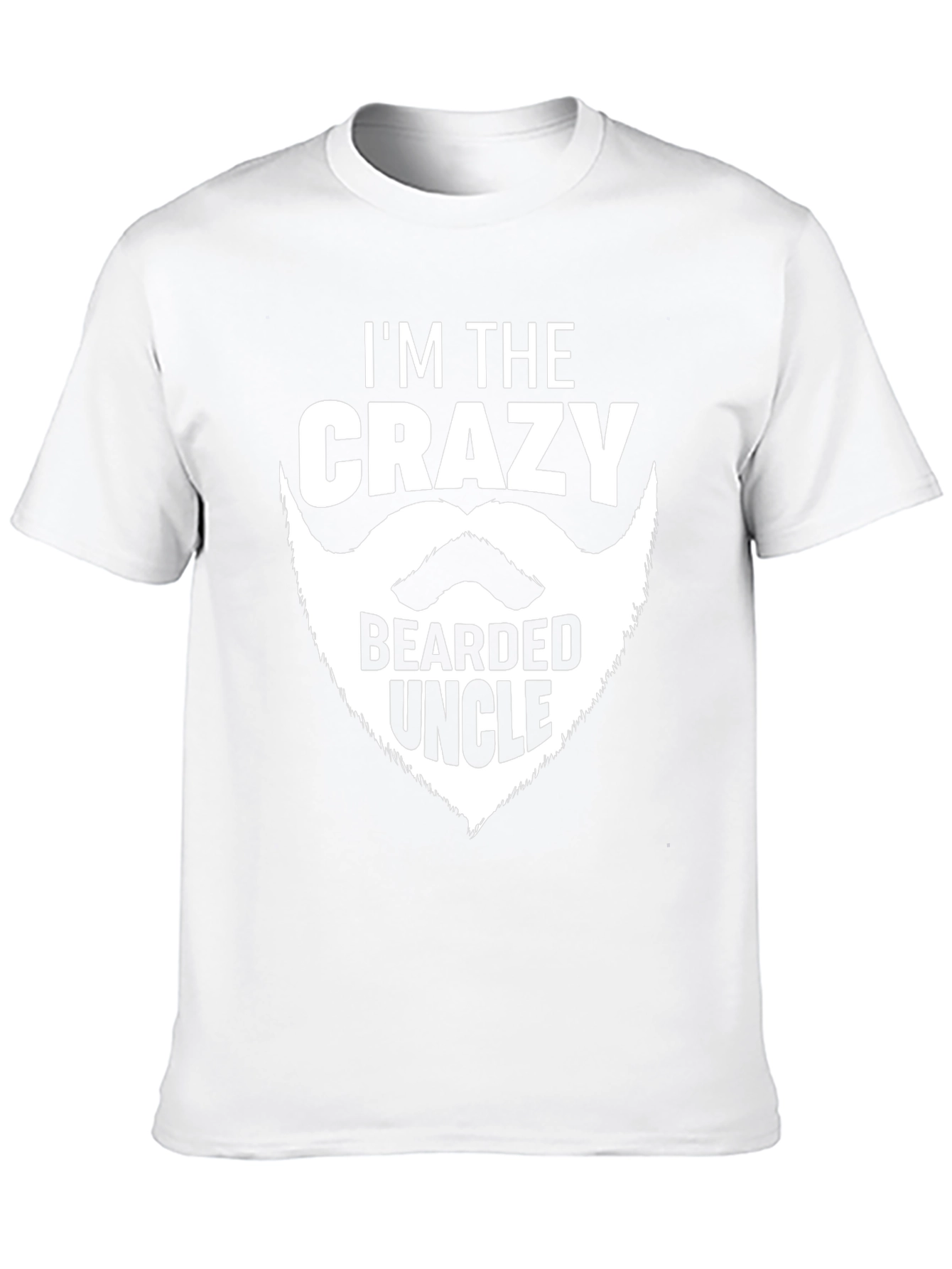 Crazy Bearded Uncle Graphic T-Shirt