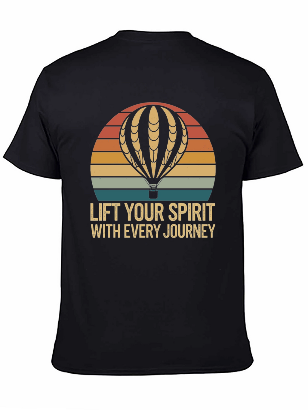 Lift Your Spirit Hot Air Balloon Graphic Tee