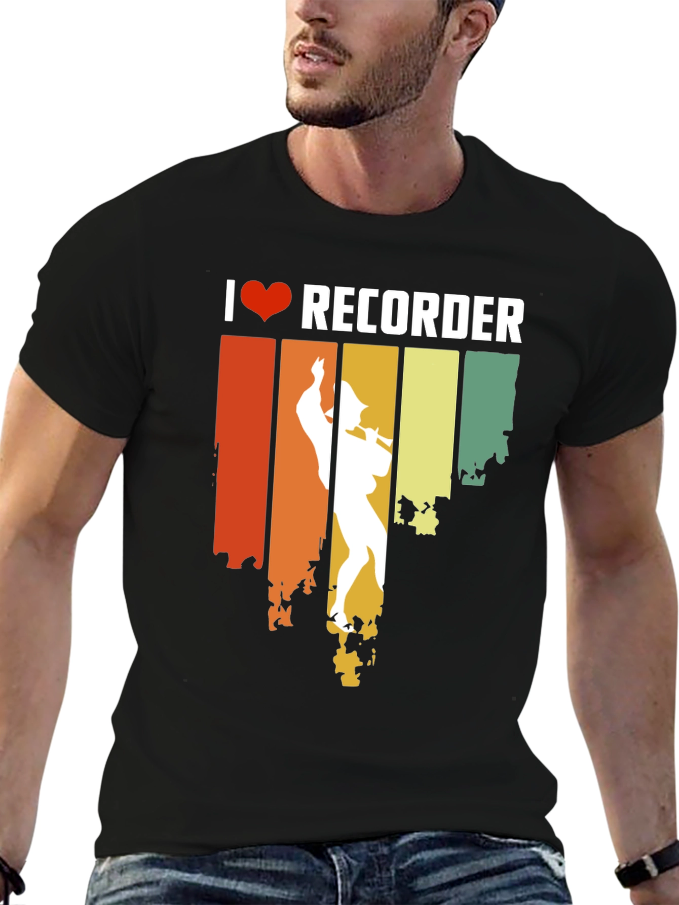 I Love Recorder T-Shirt