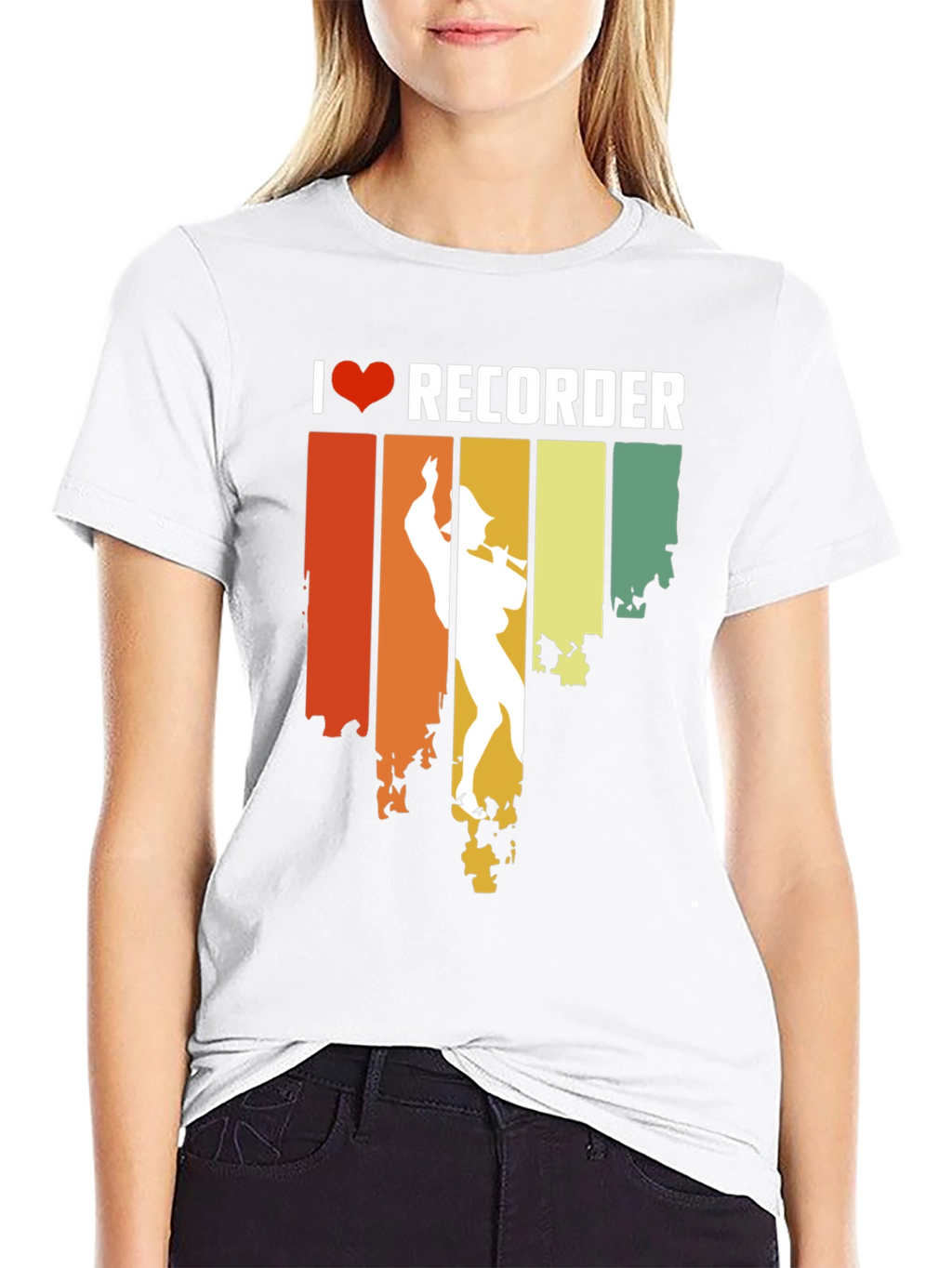 I Love Recorder T-Shirt