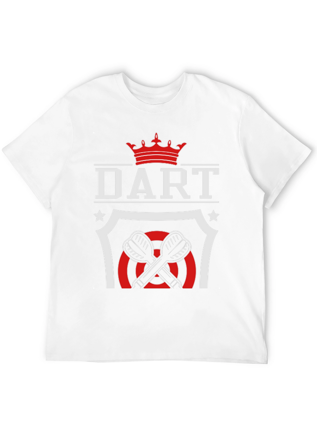 Dart Crown T-Shirt - Black Graphic Tee