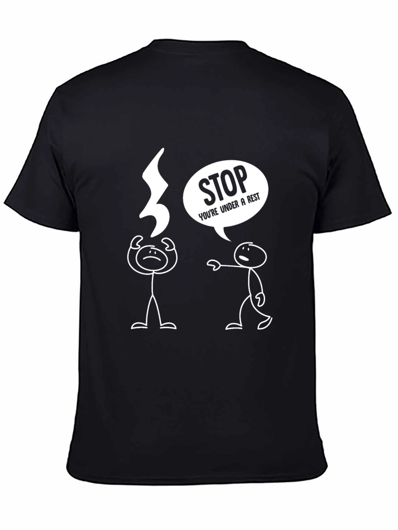 Funny Music Rest Pun T-Shirt