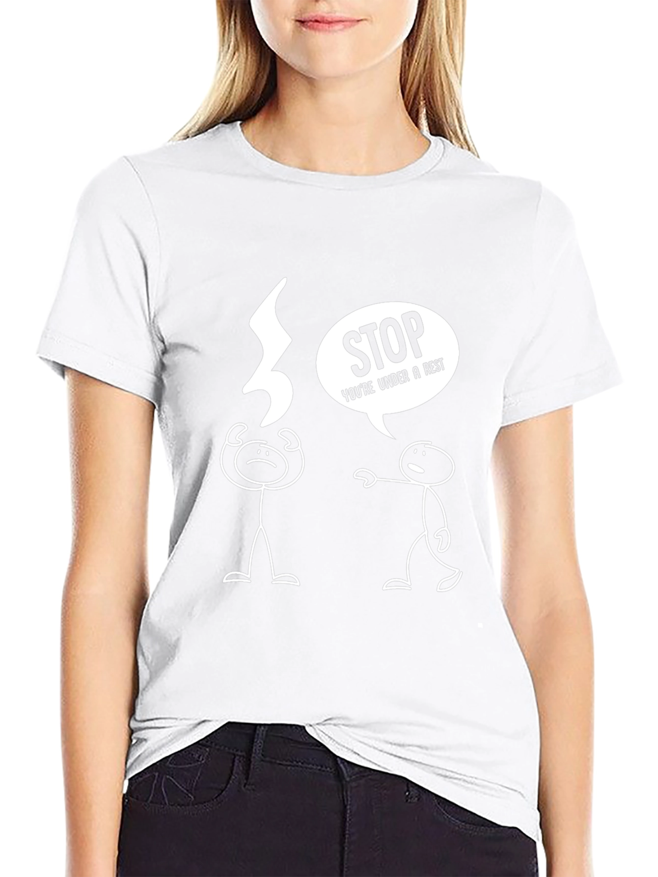 Funny Music Rest Pun T-Shirt