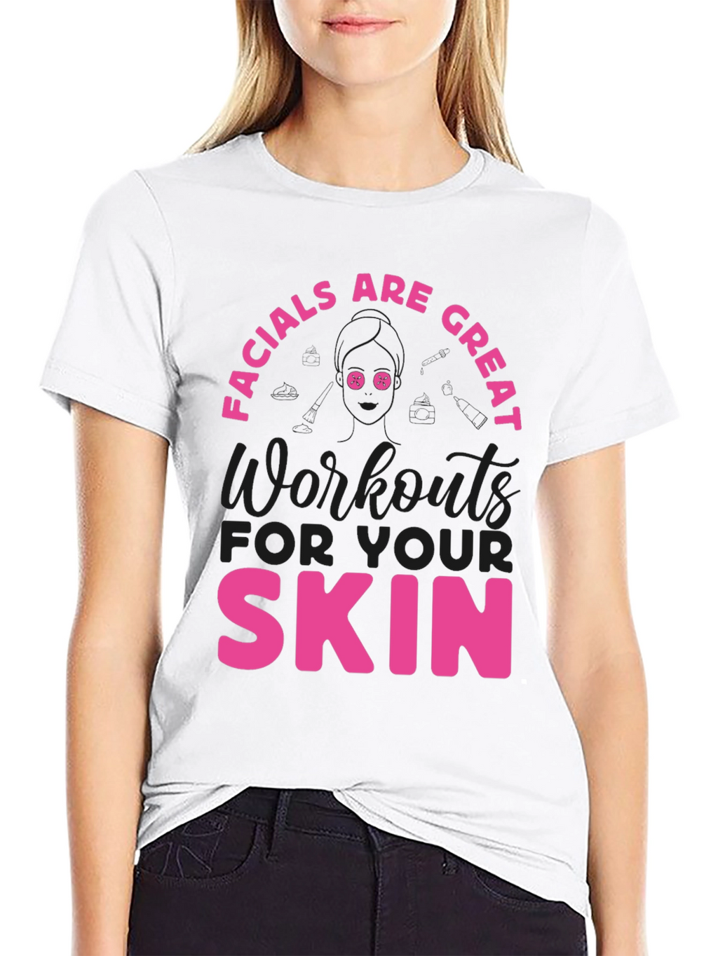 Facials Are Great Skin Workout Tee