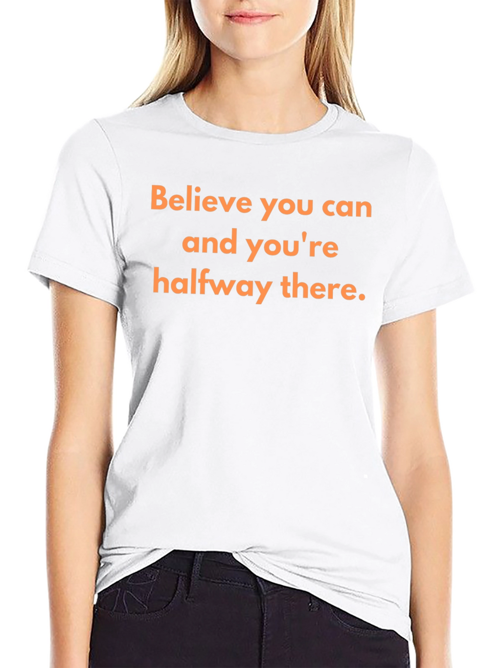 Motivational T-Shirt: Believe You Can Succeed!
