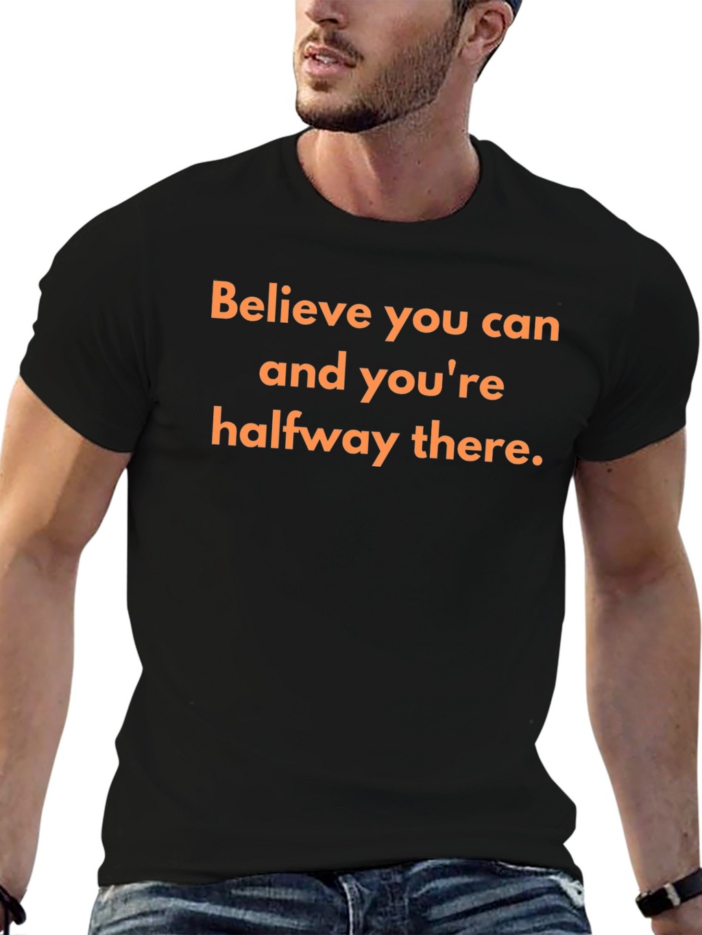 Motivational T-Shirt: Believe You Can Succeed!