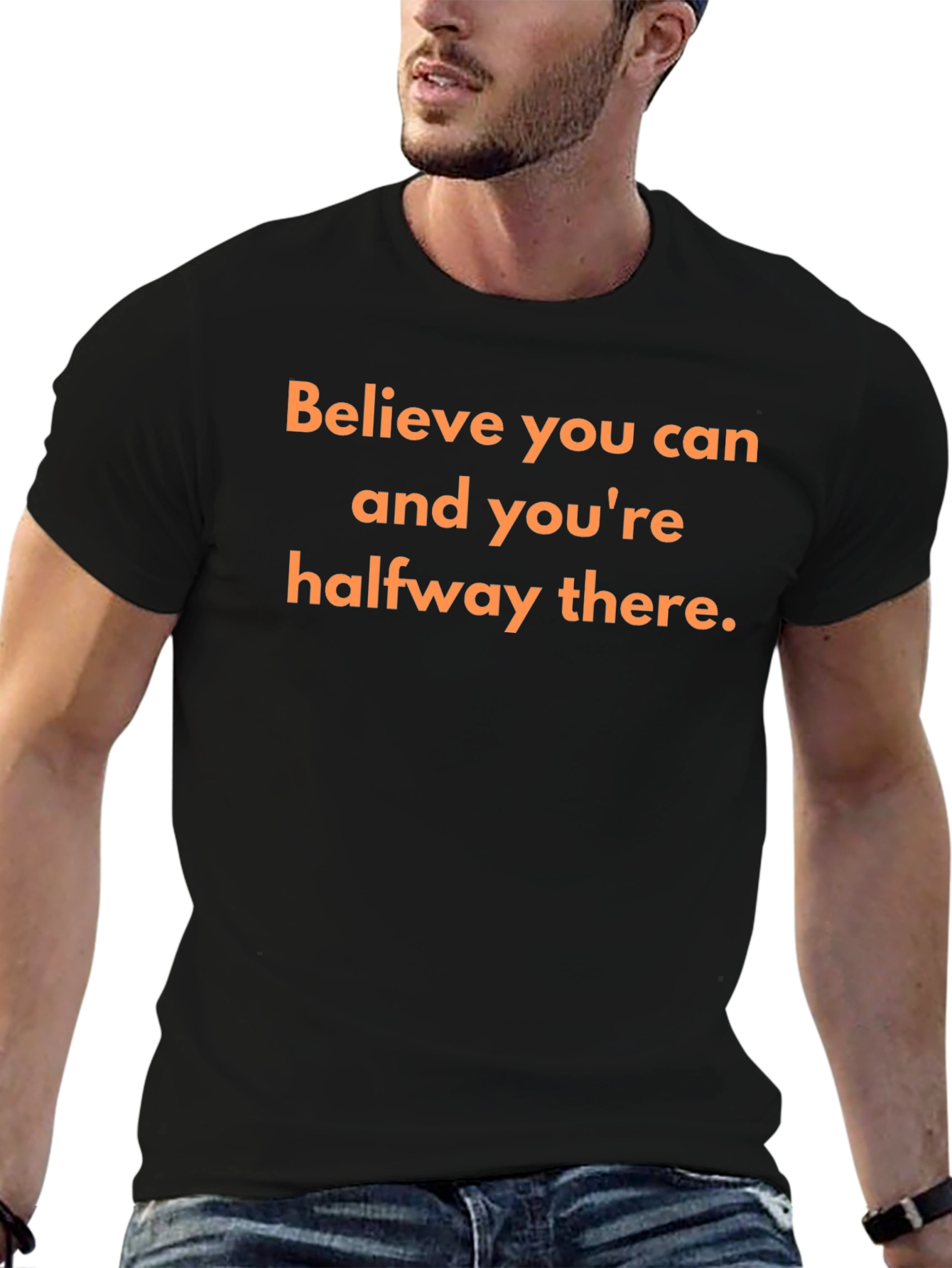 Motivational T-Shirt: Believe You Can Succeed!