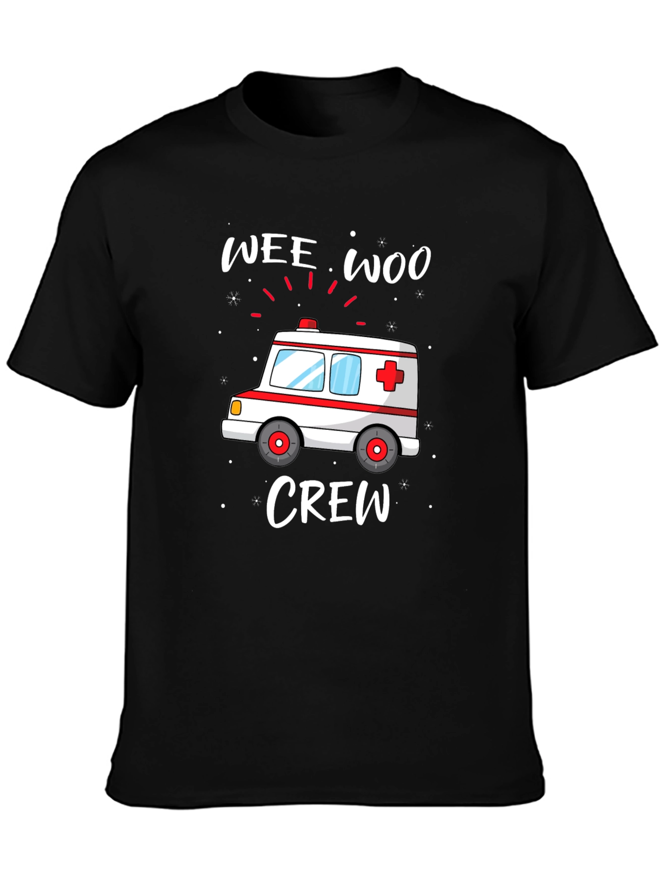 Wee Woo Crew Ambulance Graphic T-Shirt