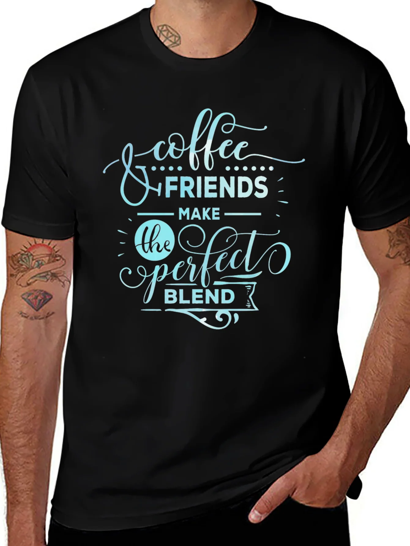 Coffee and Friends T-Shirt - Perfect Blend Graphic Tee
