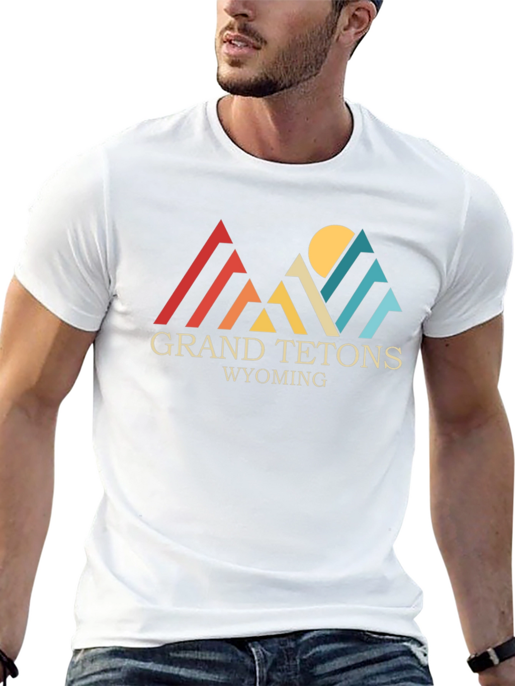 Grand Tetons Wyoming Graphic Tee
