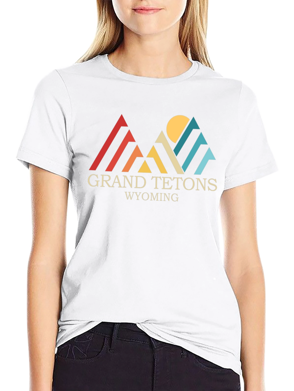 Grand Tetons Wyoming Graphic Tee
