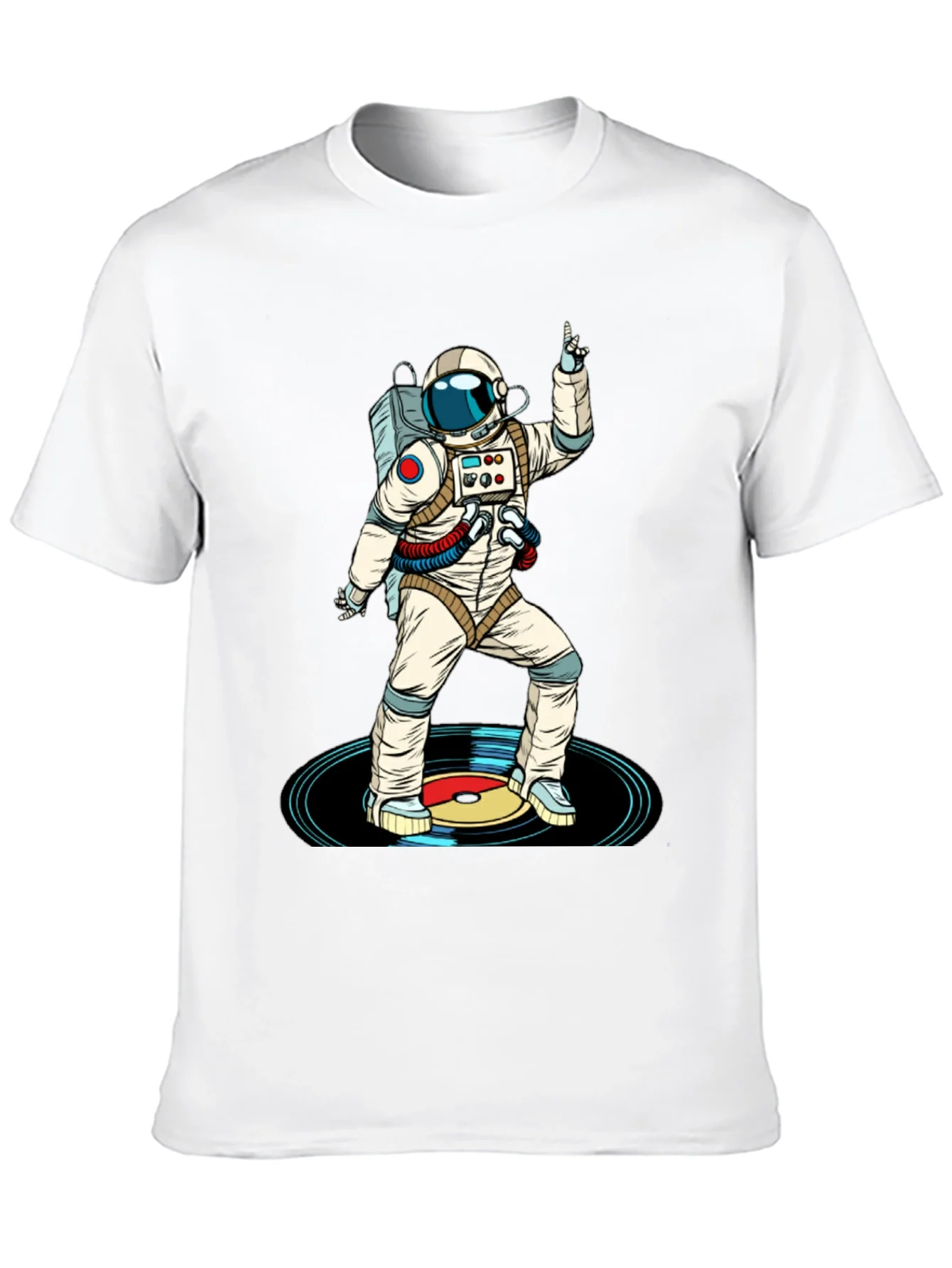 Astronaut DJ Graphic T-Shirt