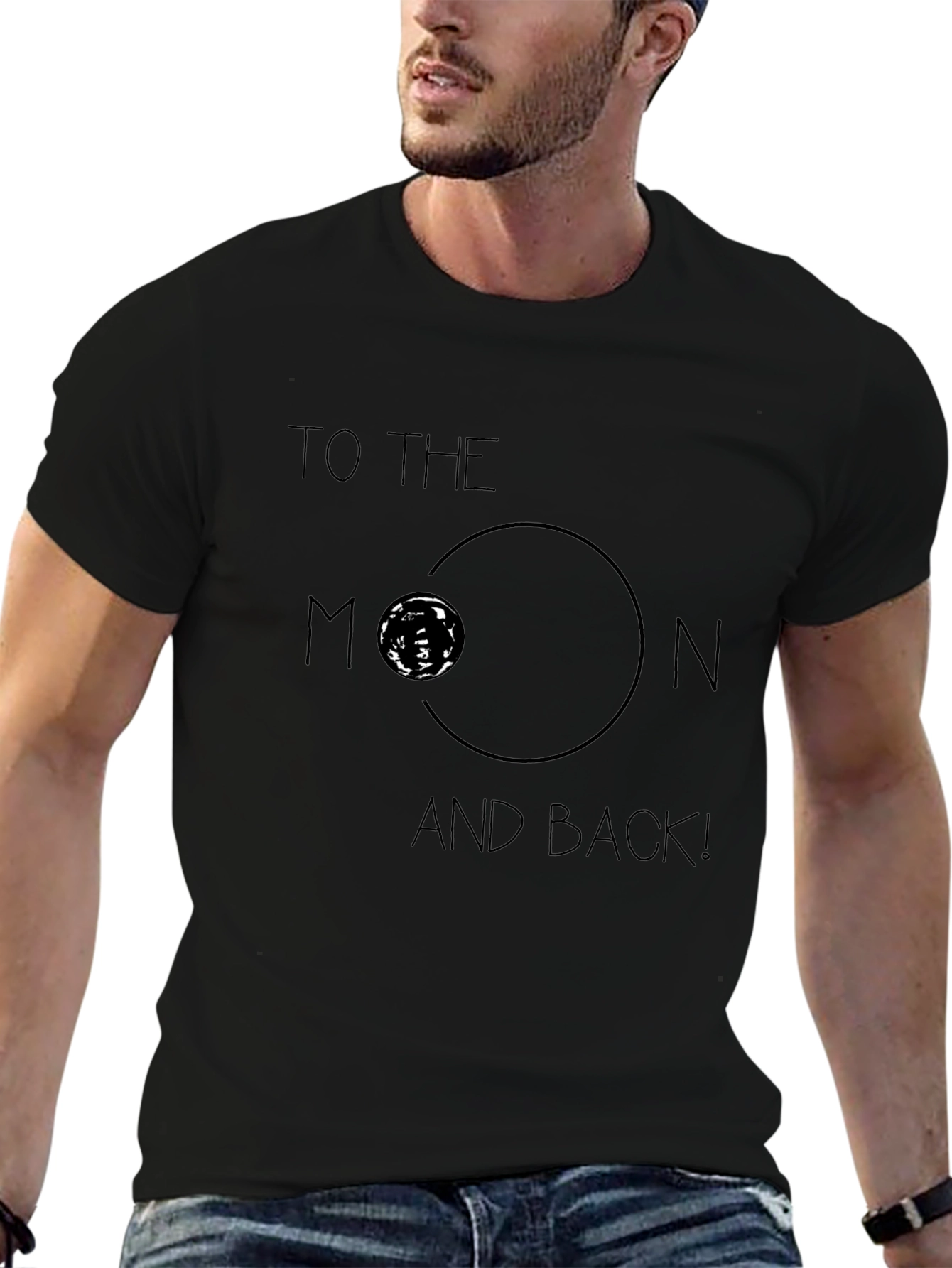 To The Moon and Back Graphic Tee