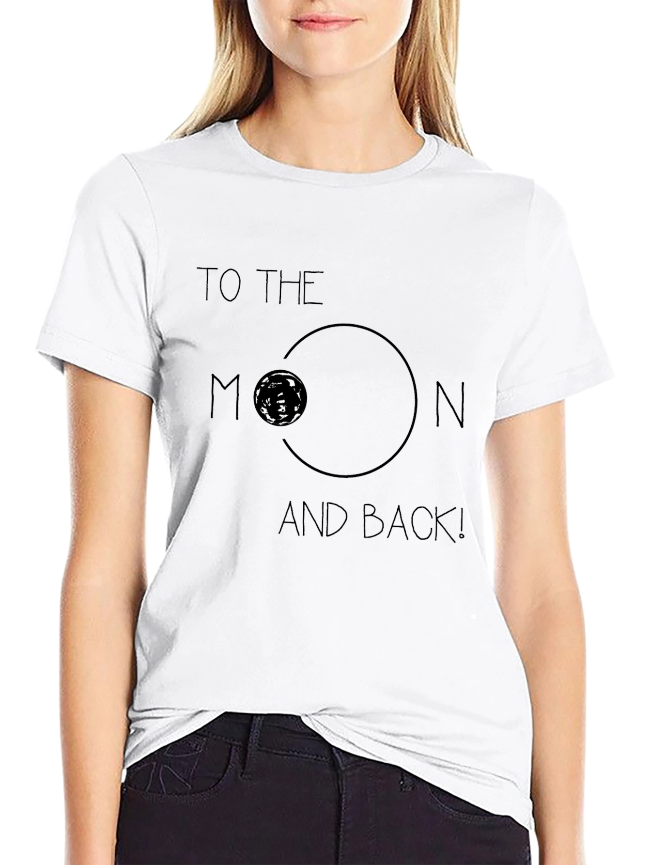 To The Moon and Back Graphic Tee