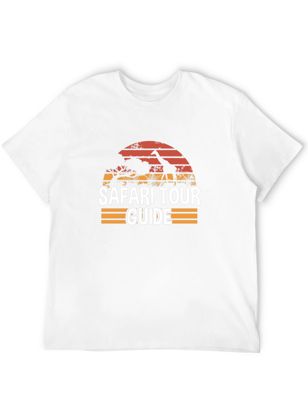 Safari Tour Guide Black T-Shirt