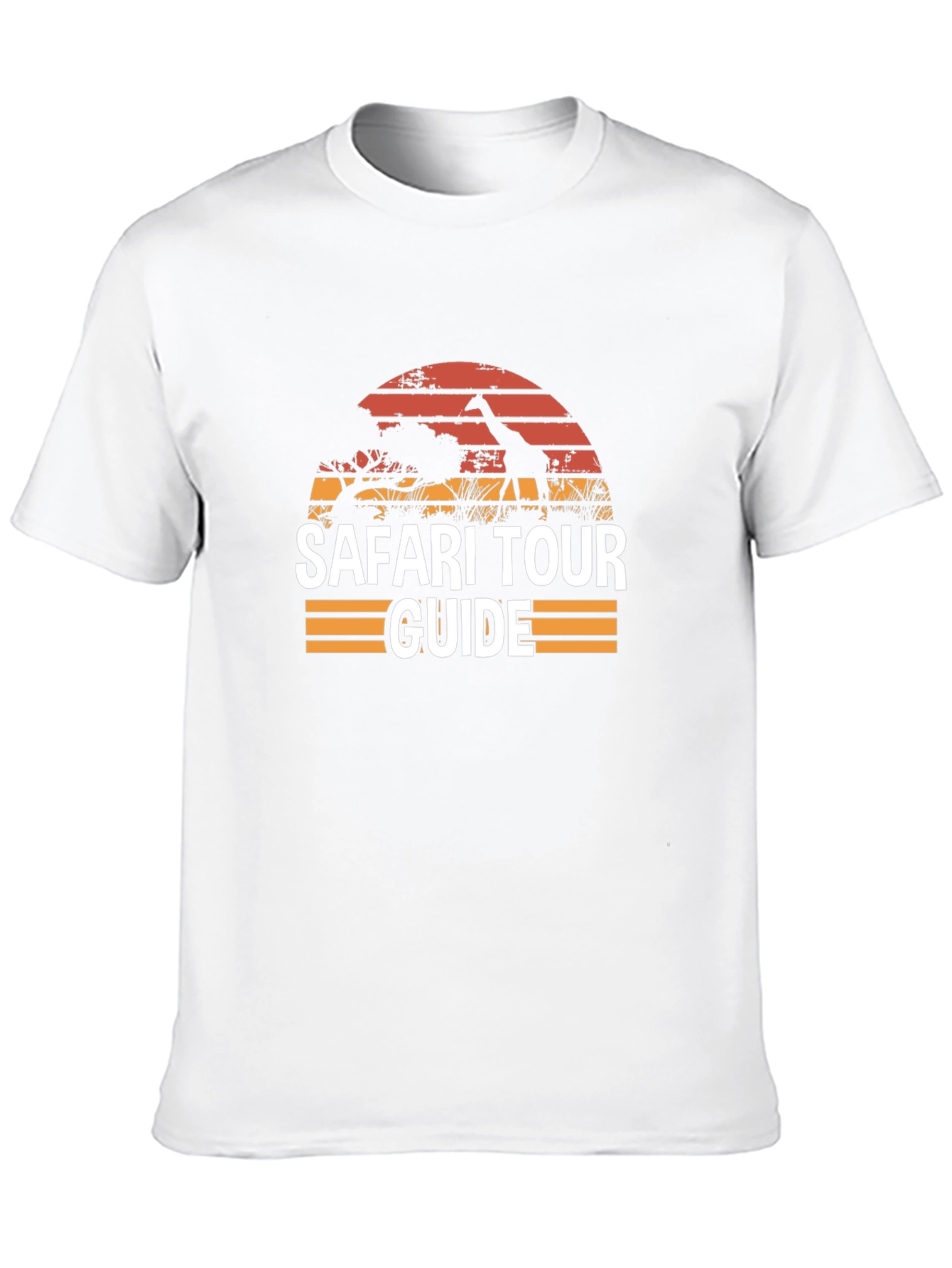 Safari Tour Guide Black T-Shirt