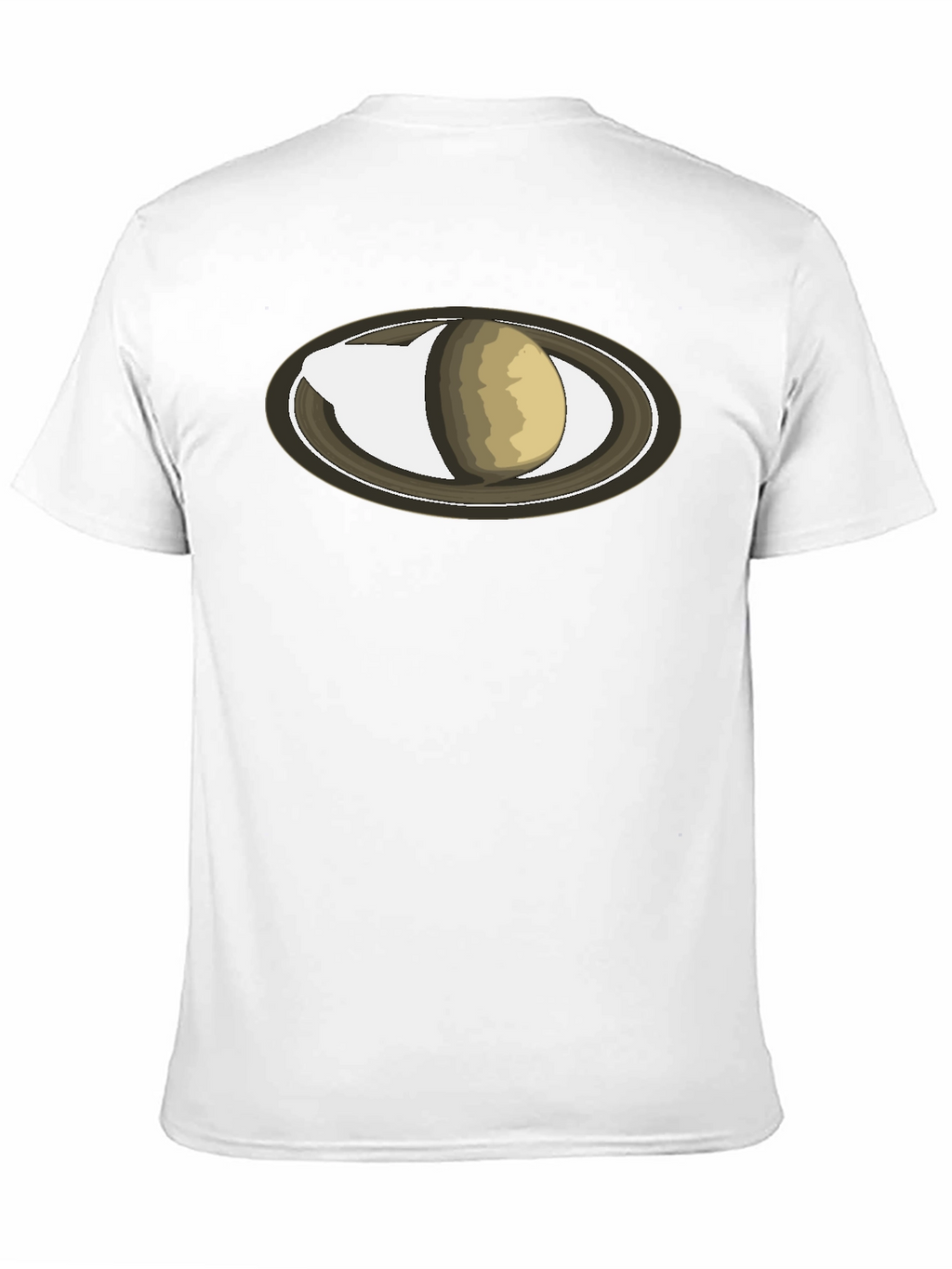 Saturn Graphic Black T-Shirt