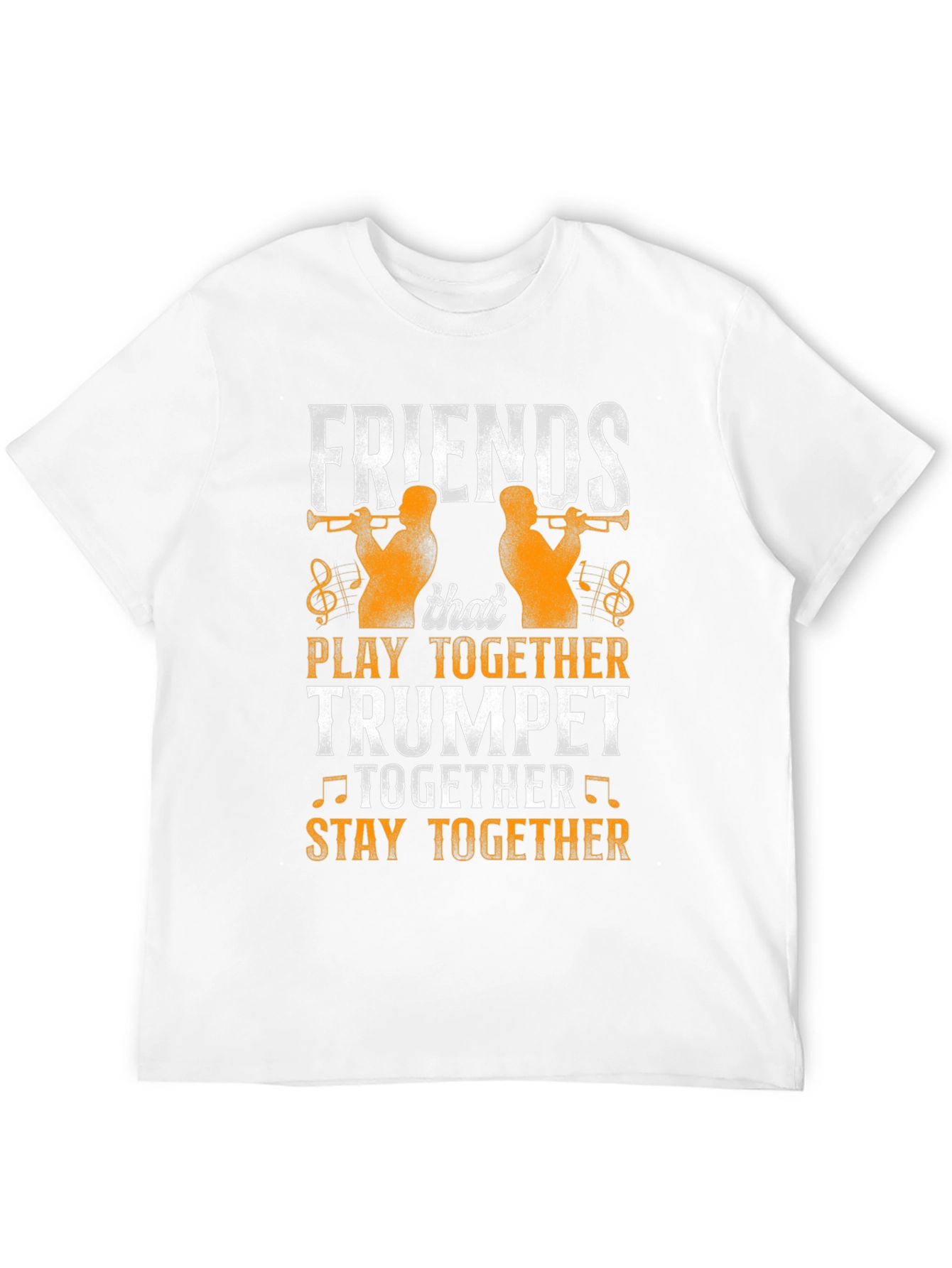 Friends Trumpet Player Graphic Tee