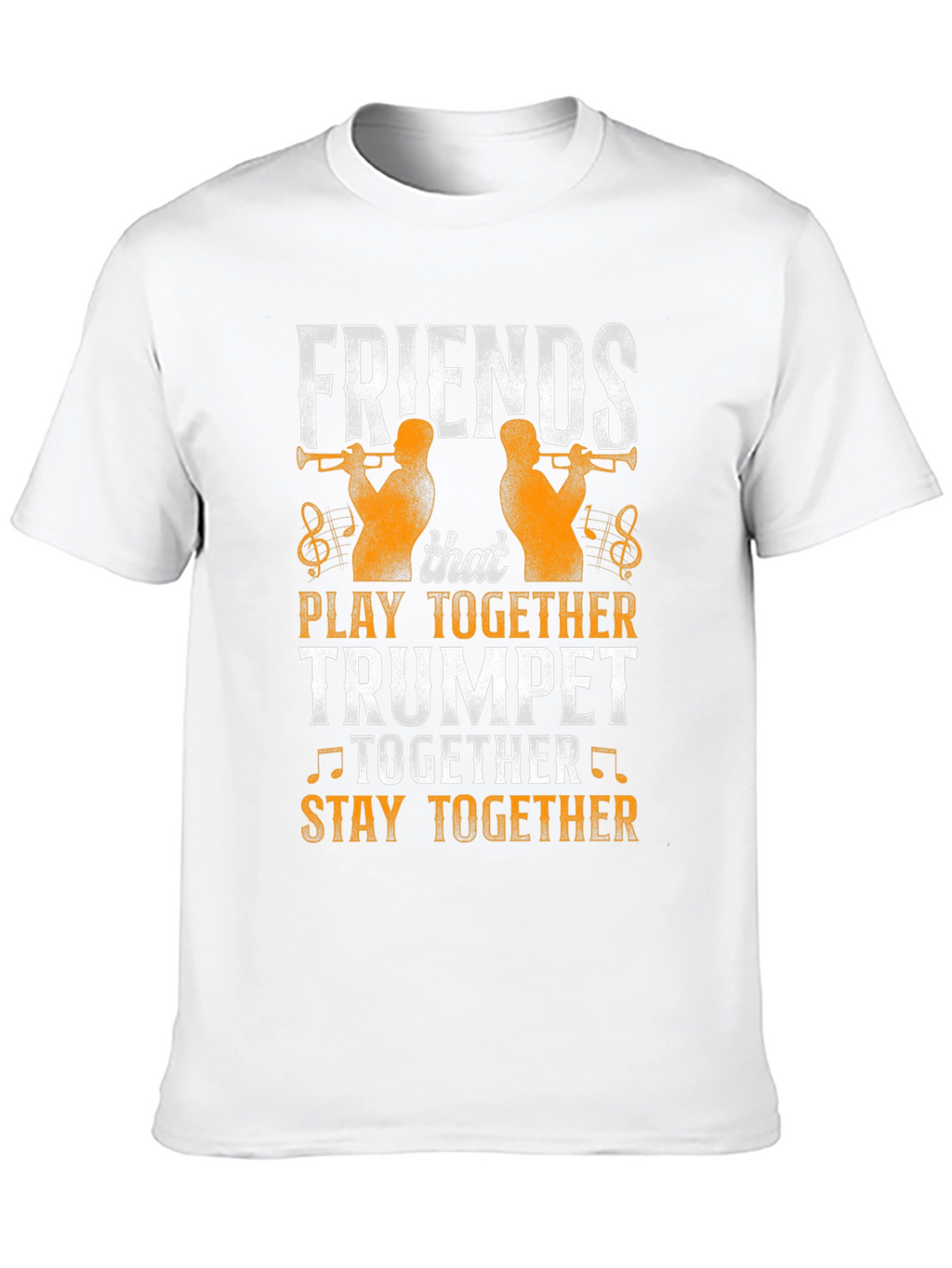 Friends Trumpet Player Graphic Tee