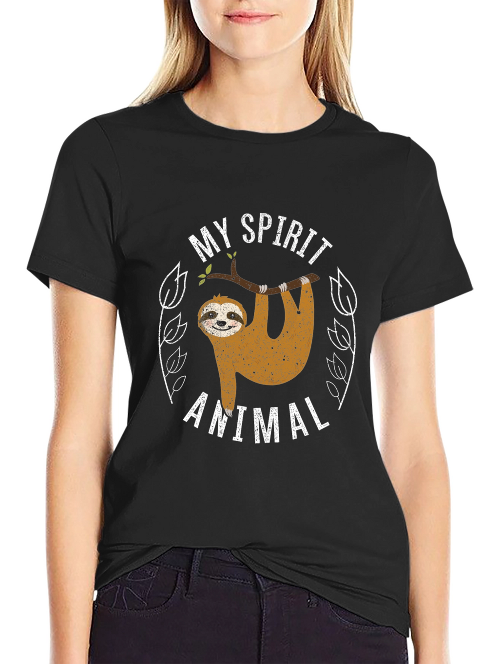 My Spirit Animal Sloth Graphic T-Shirt