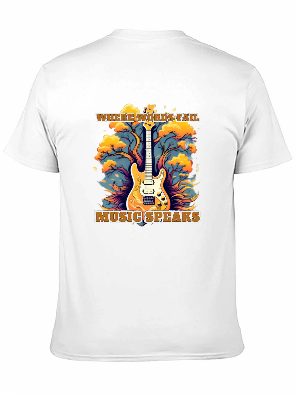 Where Words Fail Music Speaks T-Shirt