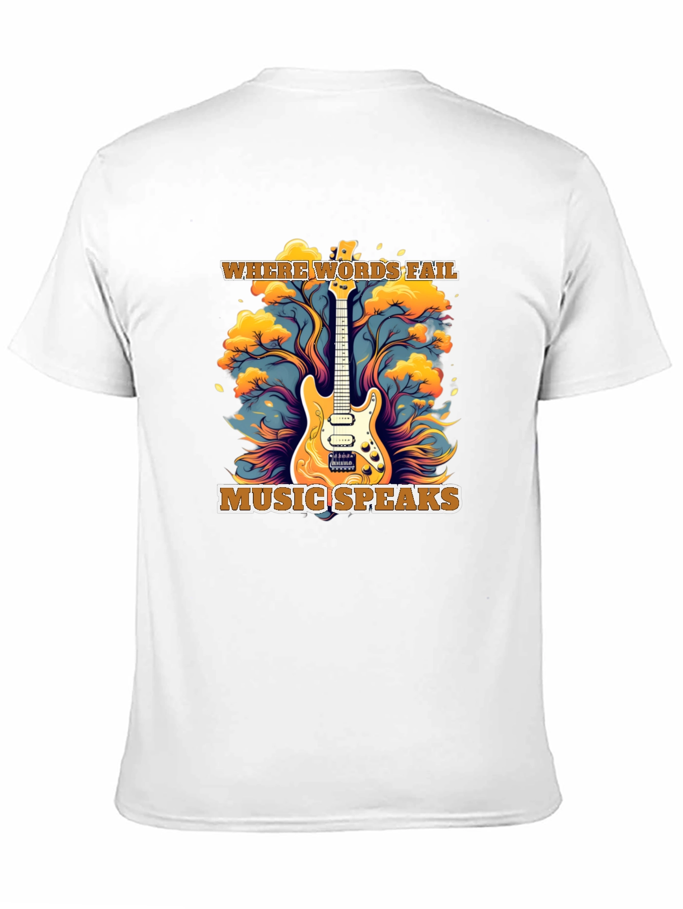 Where Words Fail Music Speaks T-Shirt