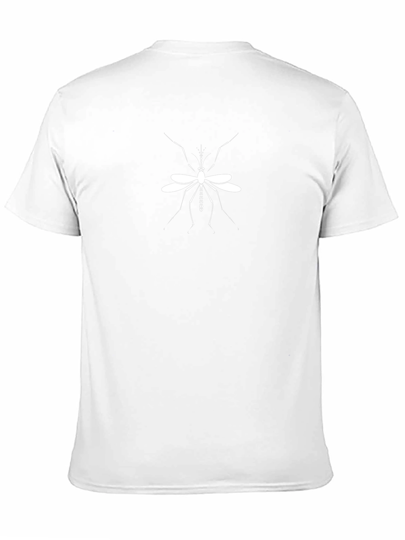 Mosquito Graphic Tee - Black Cotton T-Shirt
