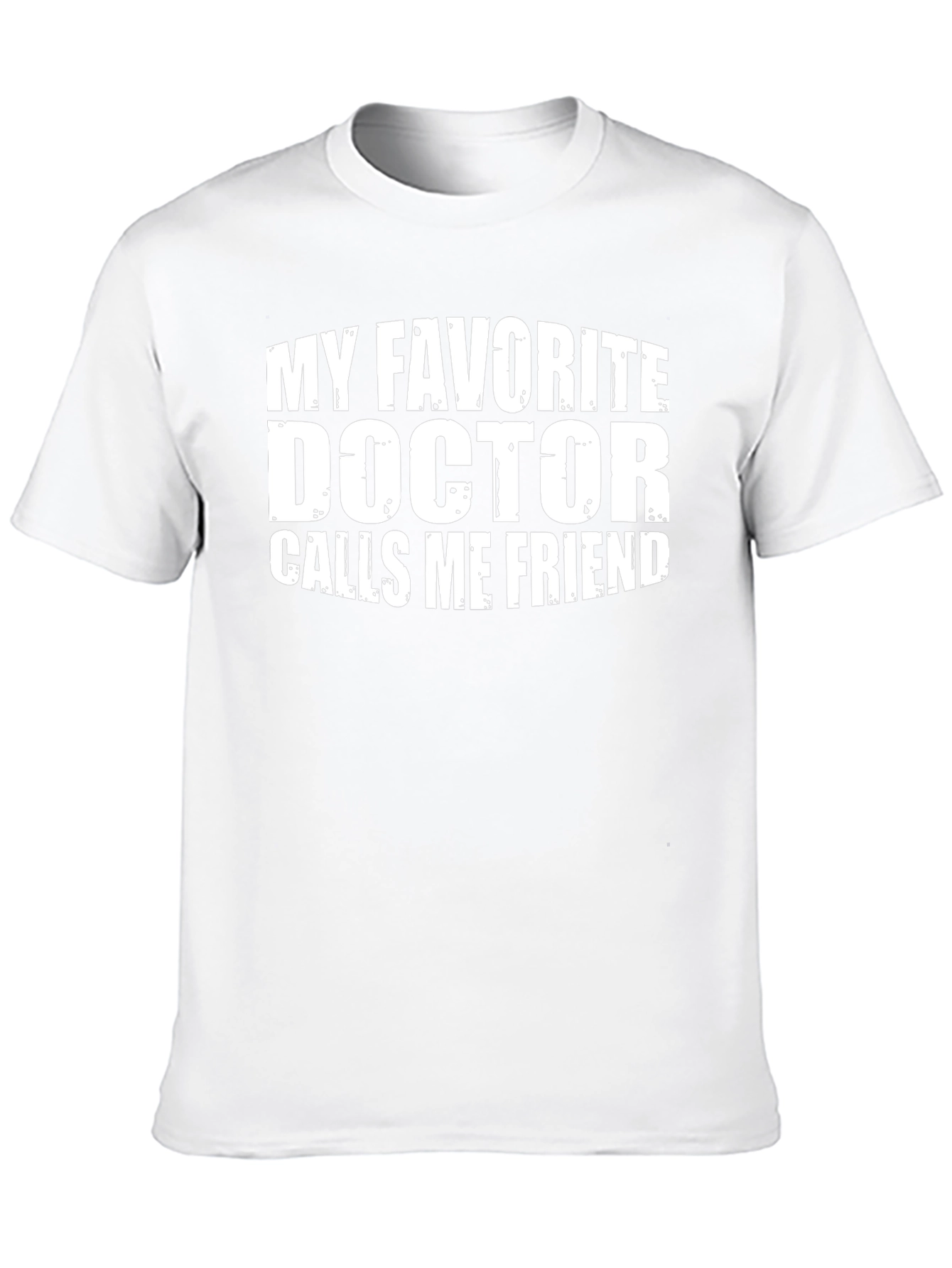 My Favorite Doctor Friend Tee - Black