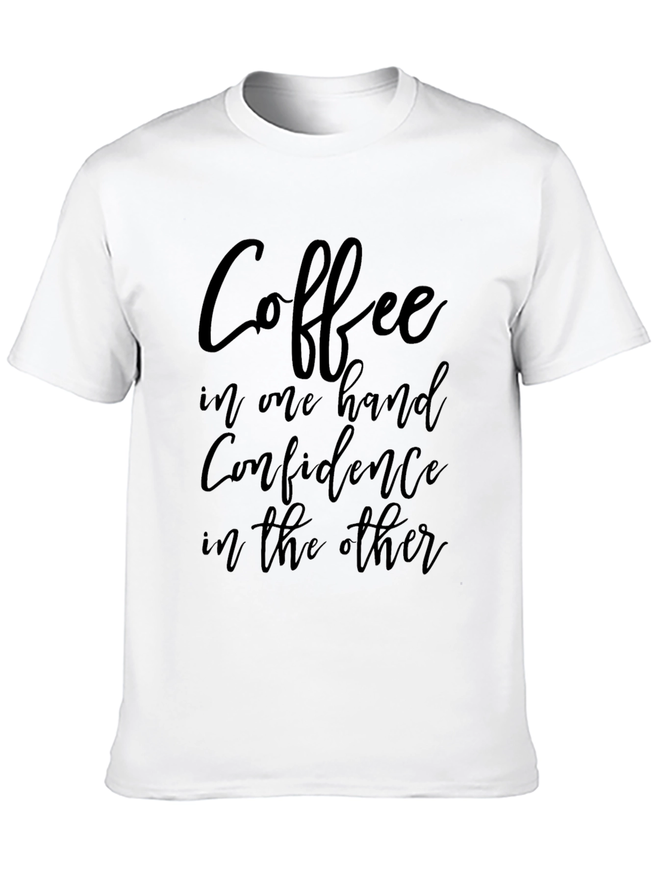 Coffee & Confidence Graphic Tee