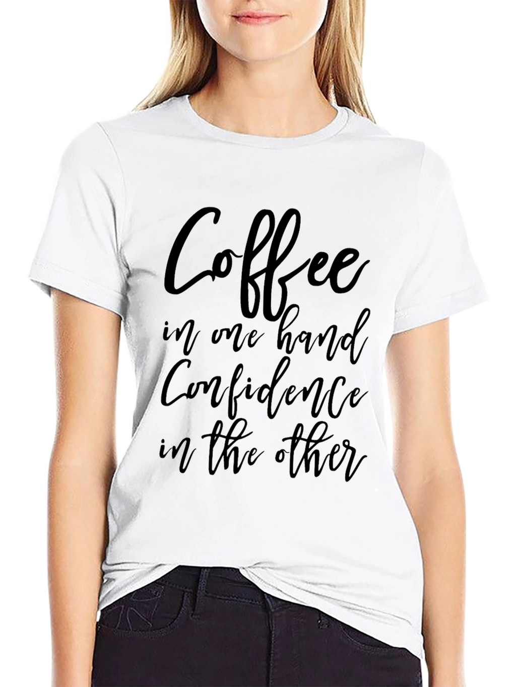 Coffee & Confidence Graphic Tee