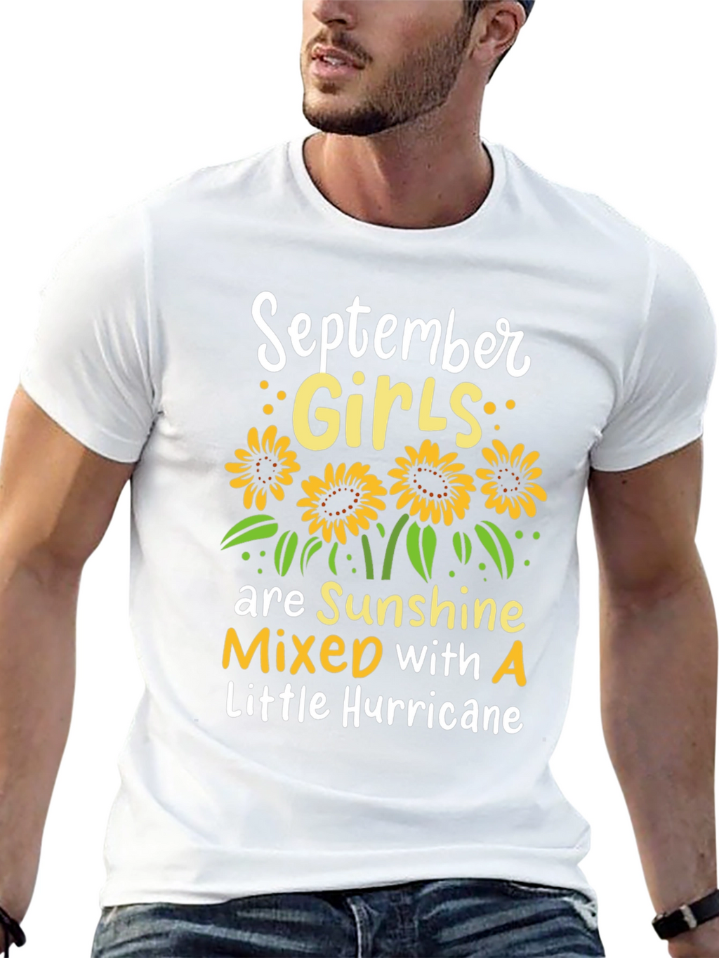September Girls Sunflower Graphic T-Shirt