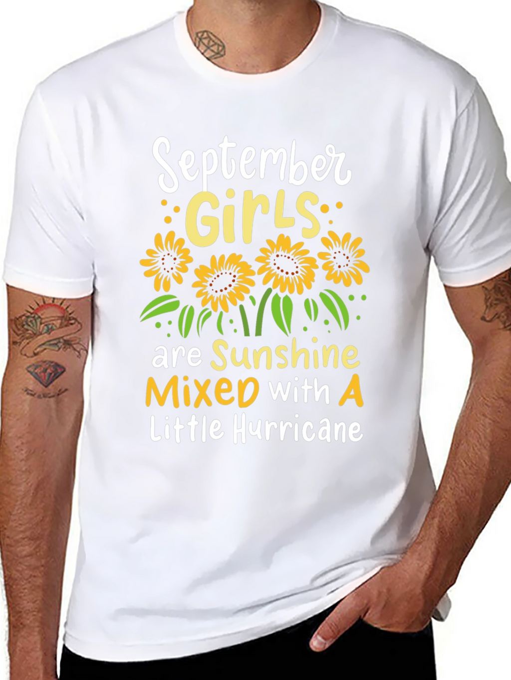 September Girls Sunflower Graphic T-Shirt