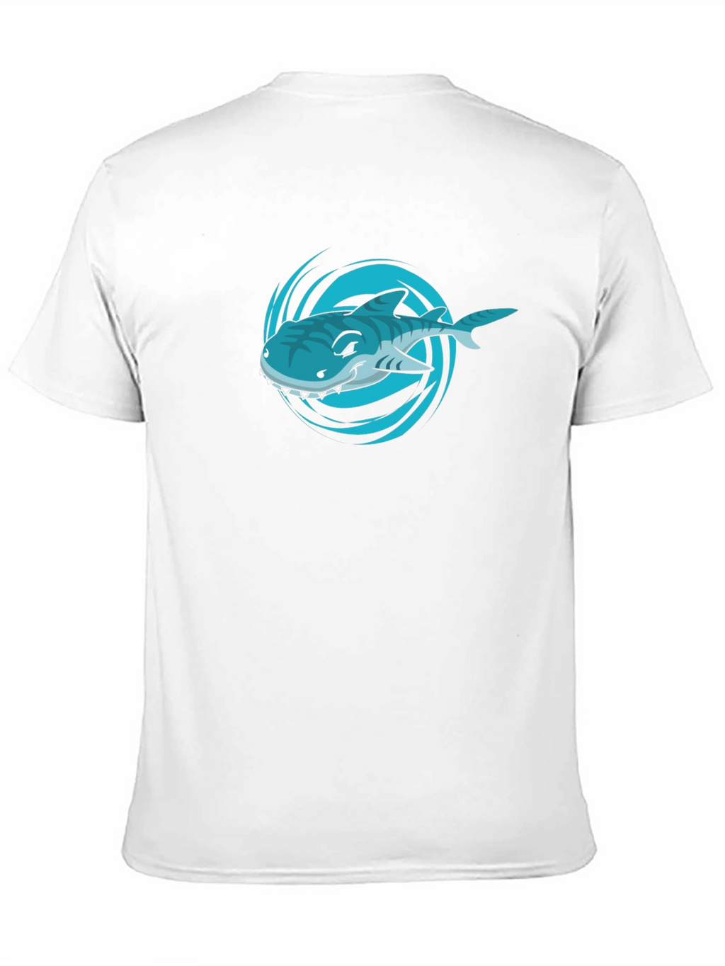 Shark Graphic T-Shirt - Mens Black Tee