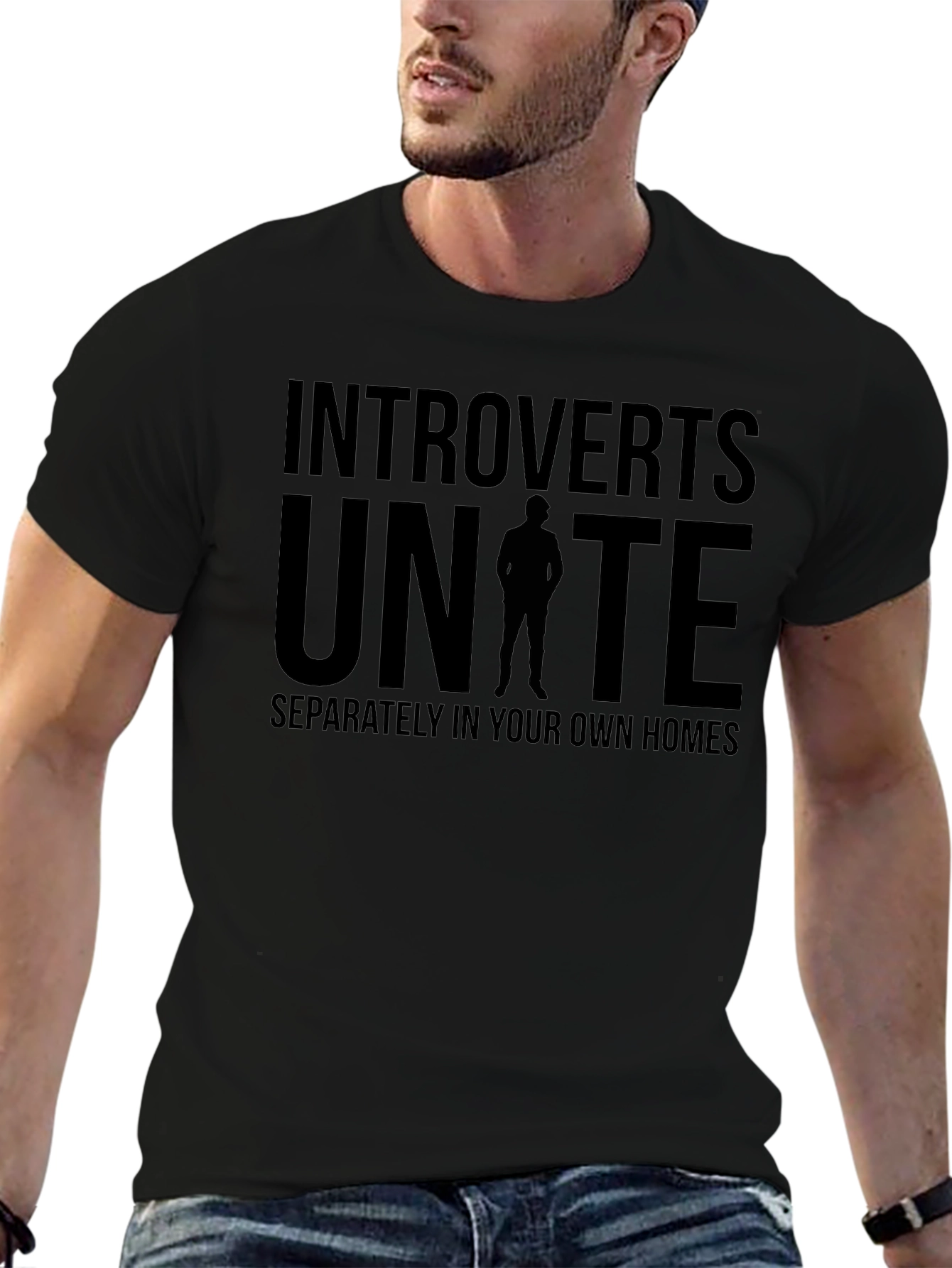 Introverts Unite T-Shirt: Separately At Home!