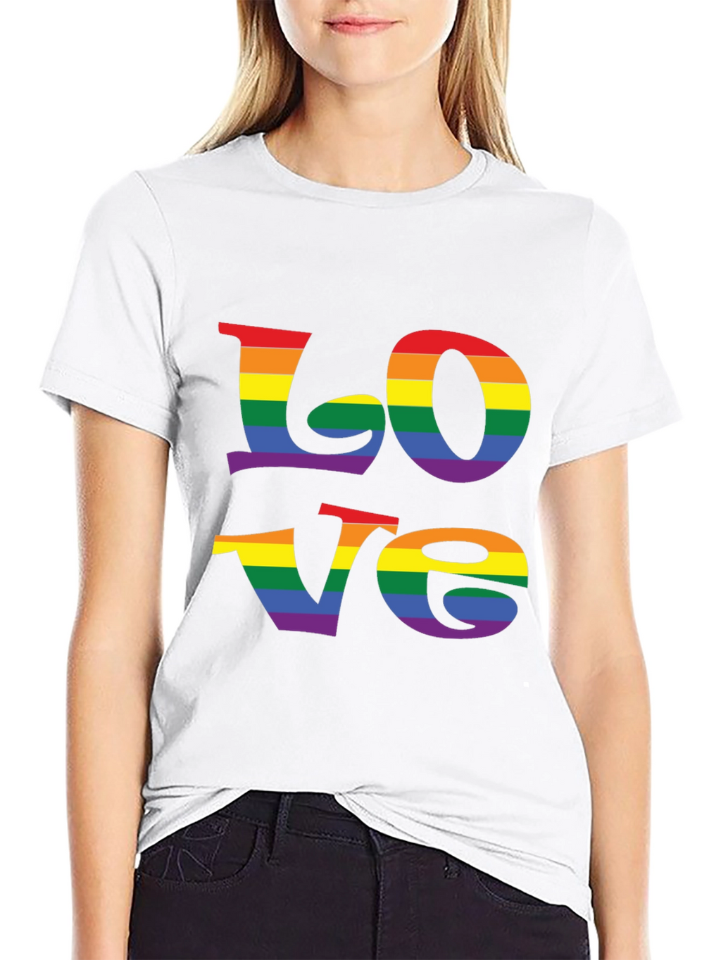 Rainbow Love T-Shirt - Pride Apparel