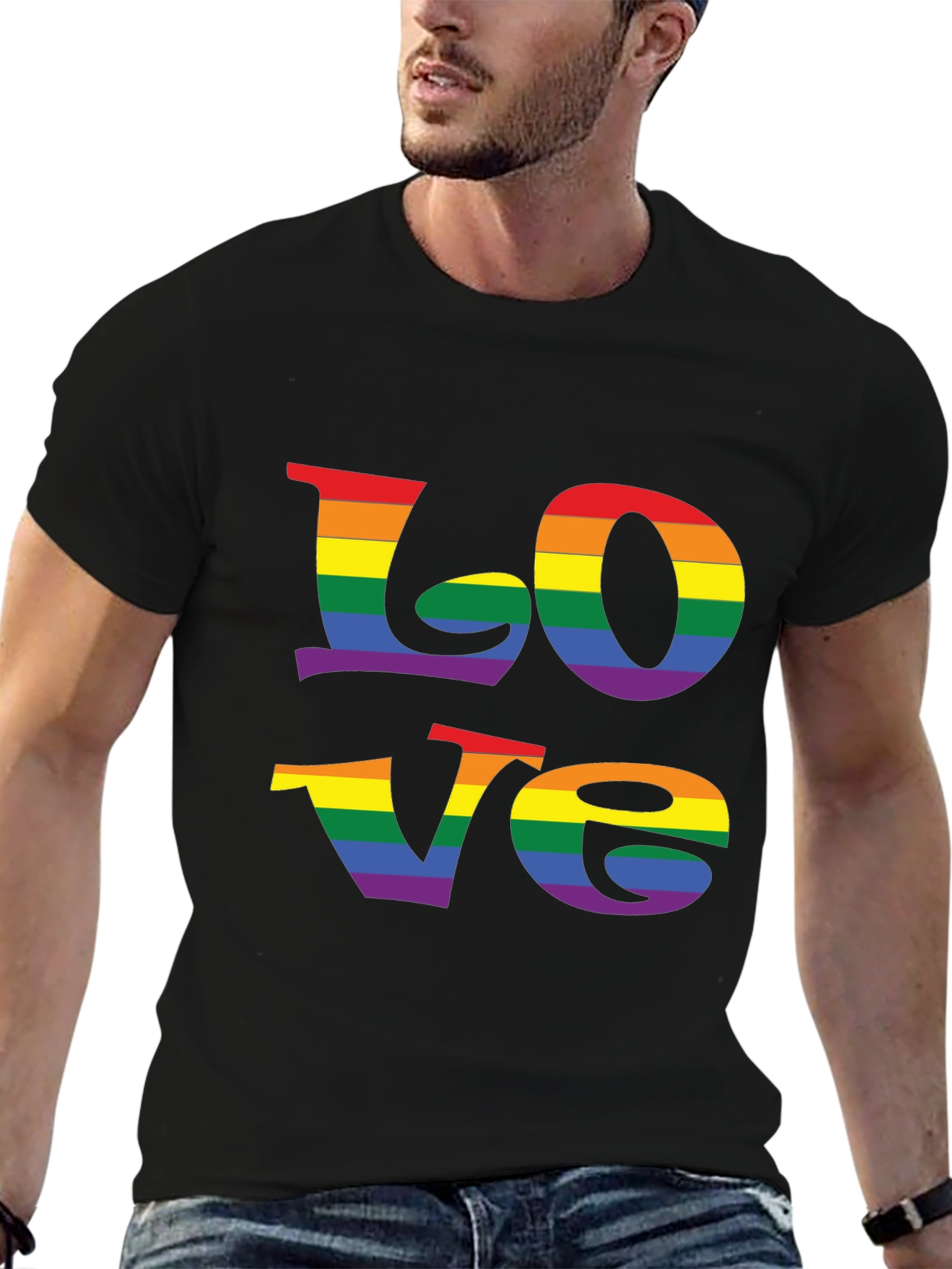 Rainbow Love T-Shirt - Pride Apparel