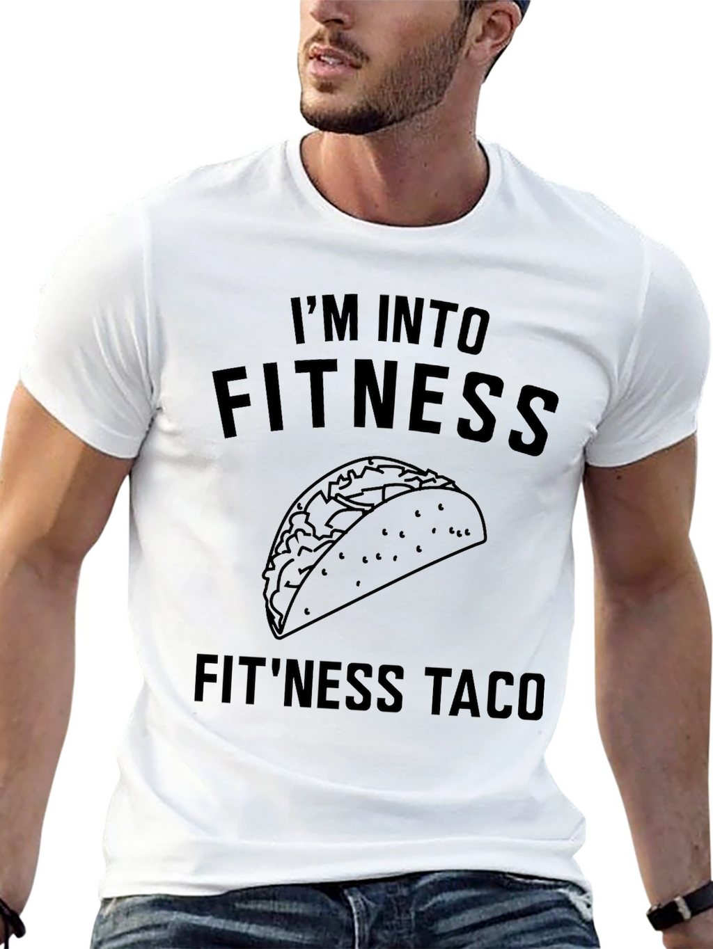 Fitness Taco T-Shirt - Funny Workout Tee