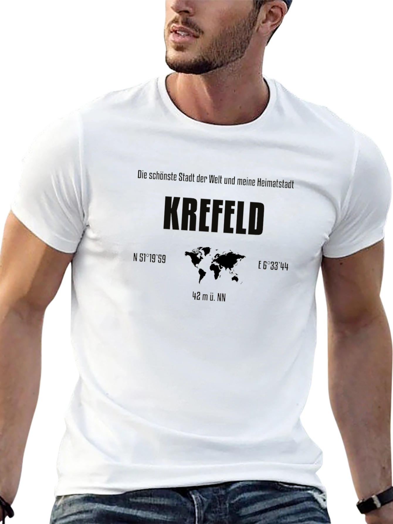 KREFELD Graphic T-Shirt - Black City Pride