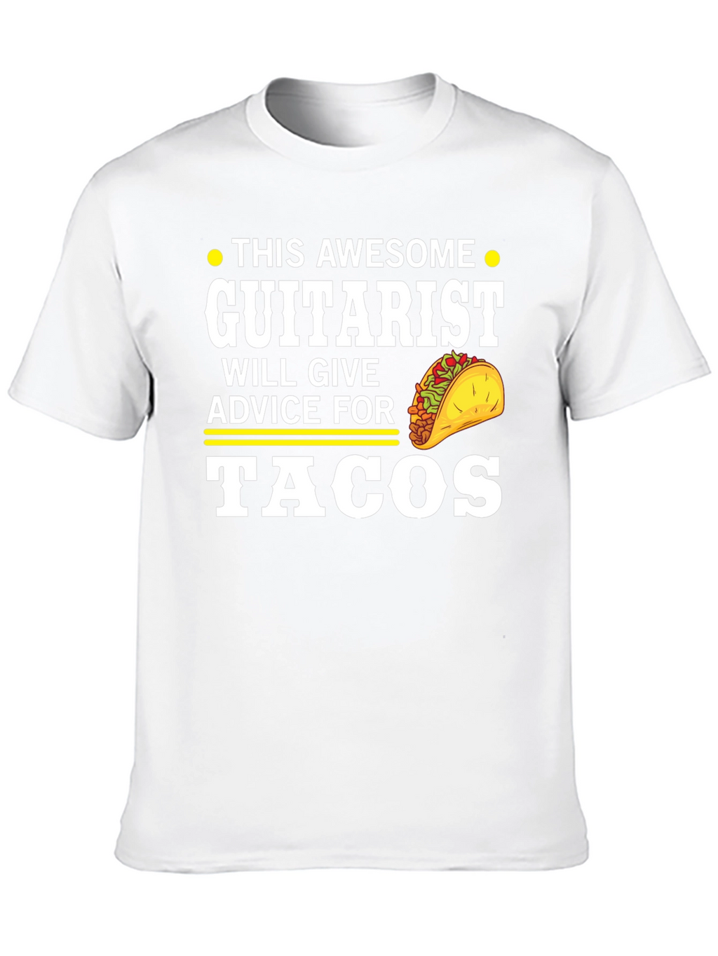 Awesome Guitarist Tacos T-Shirt