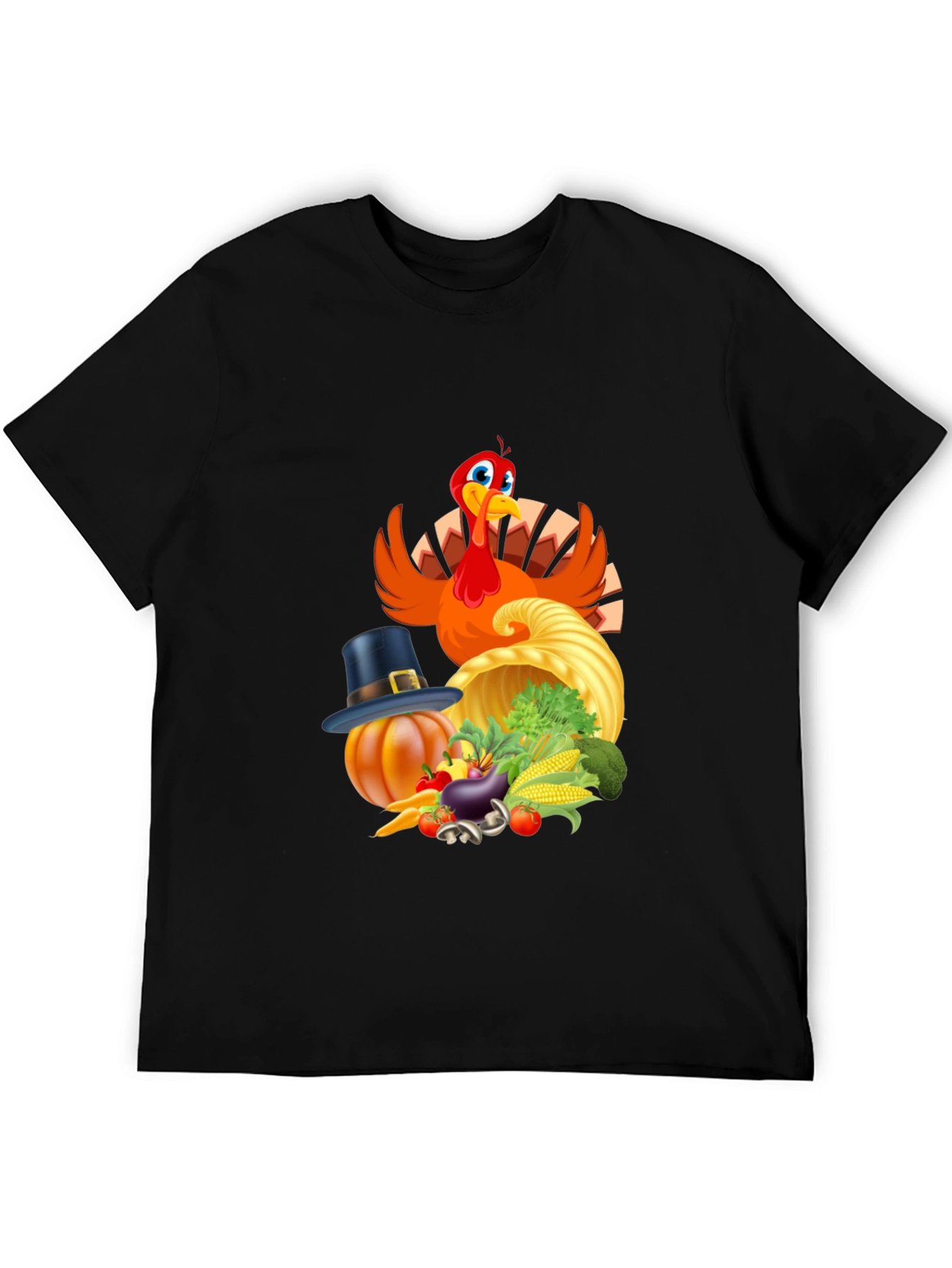 Thanksgiving Turkey Feast Graphic Tee