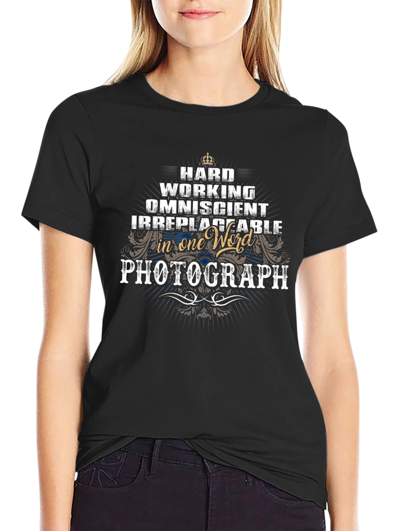 Hardworking Photographer T-Shirt
