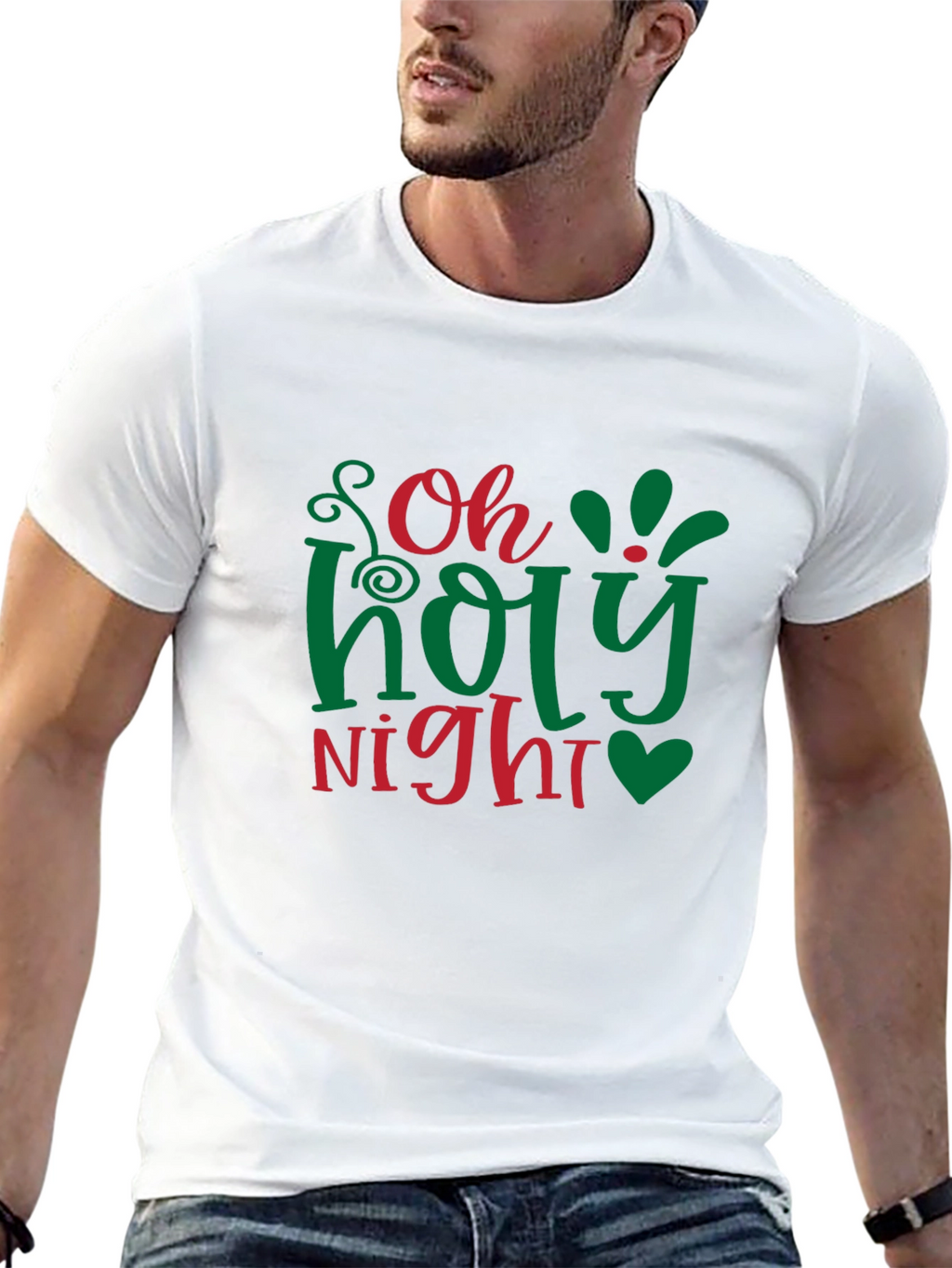 Oh Holy Night Christmas T-Shirt