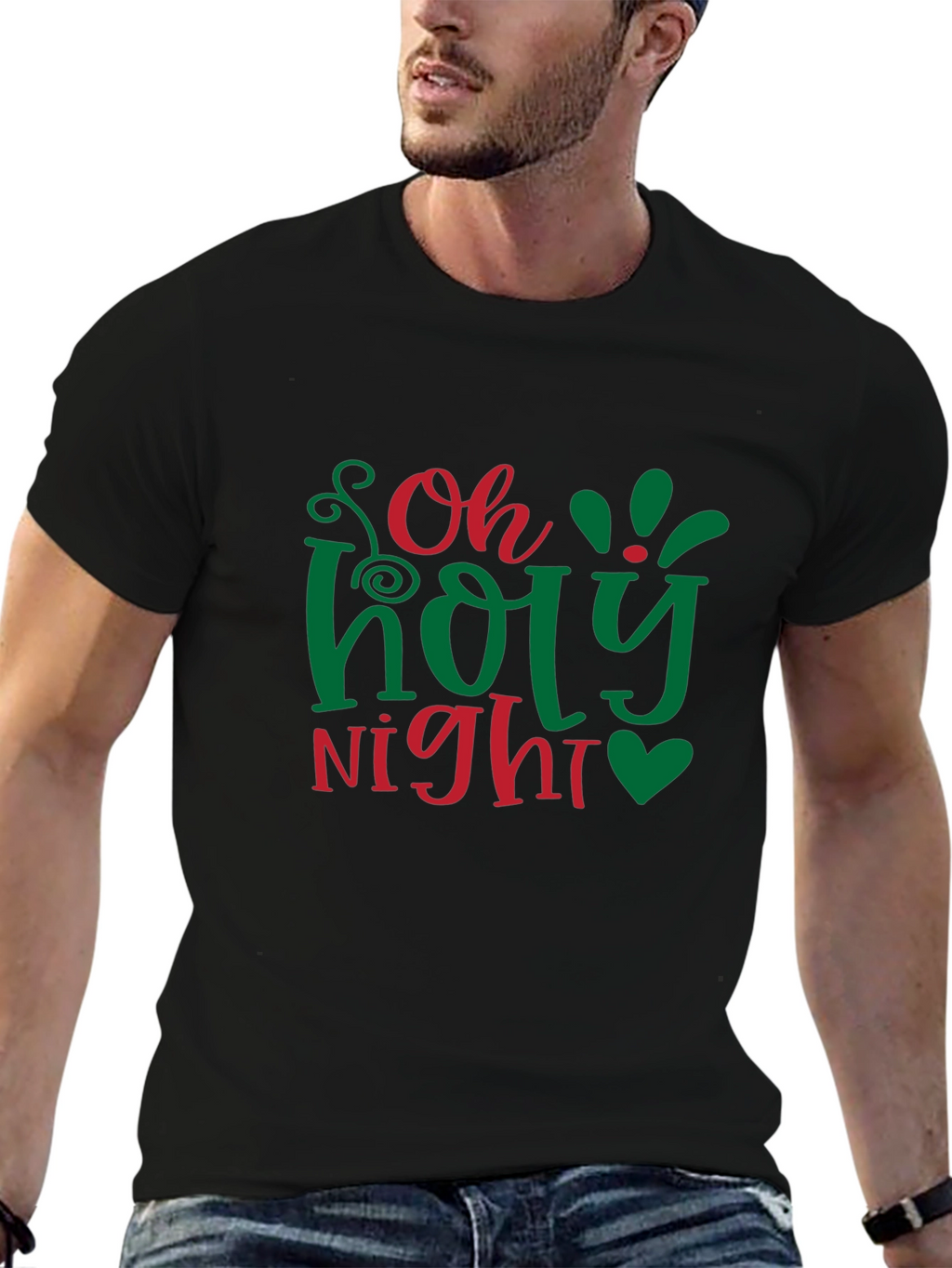 Oh Holy Night Christmas T-Shirt
