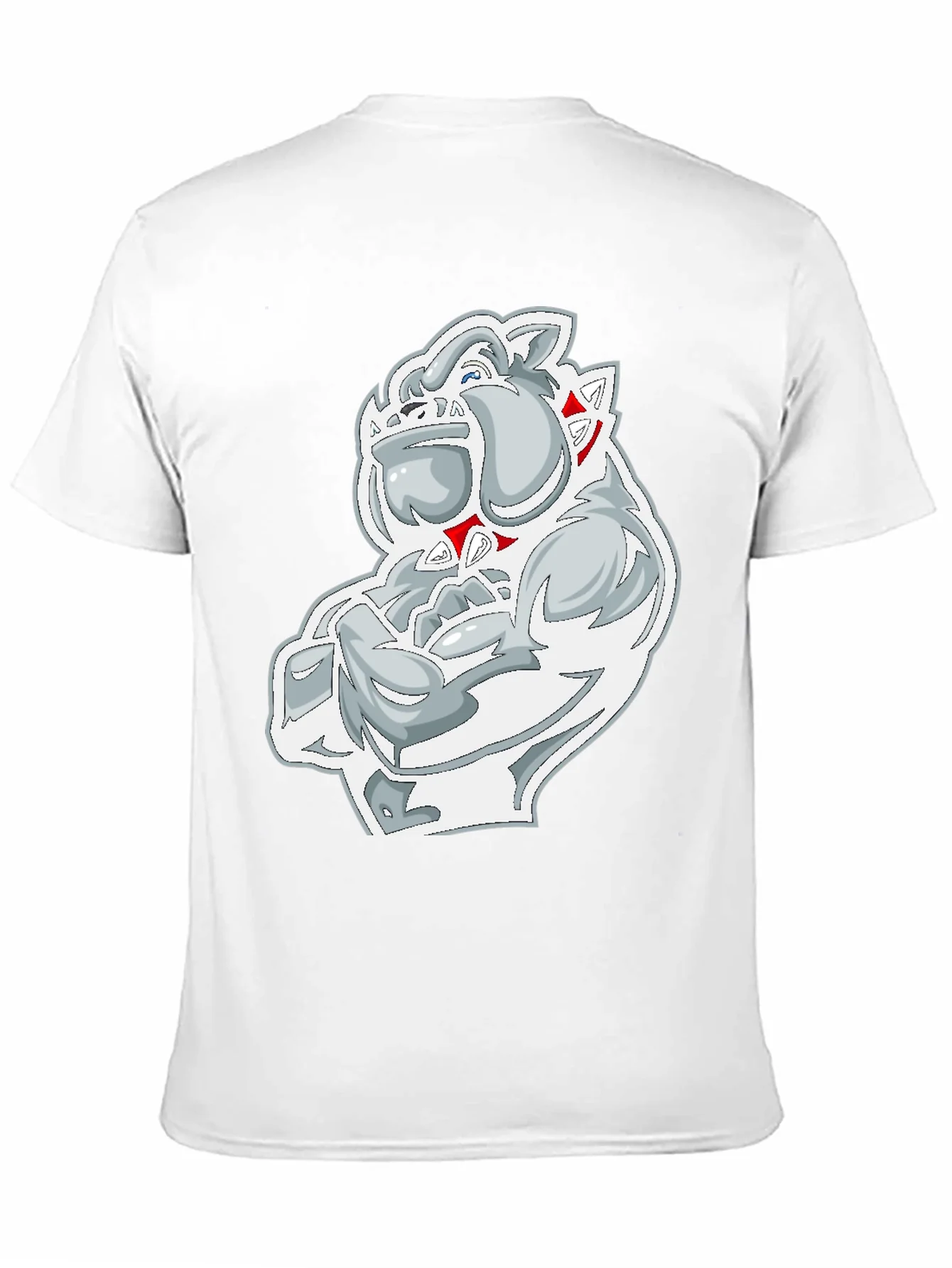 Bulldog Graphic Black T-Shirt